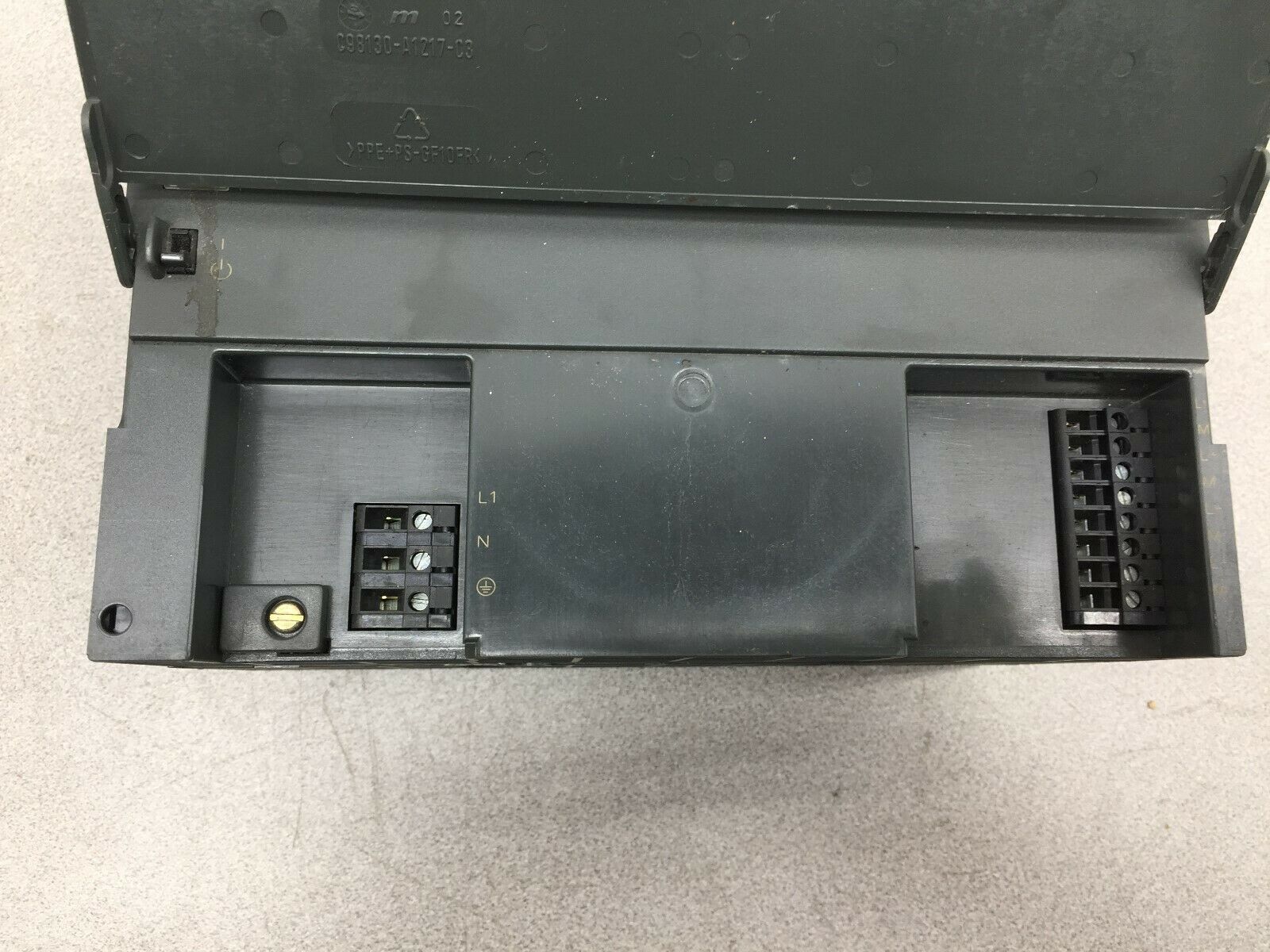 USED SIEMENS SIMATIC S7 120/230VAC INPUT 24VDC 10AMP OUT POWER SUPPLY 6ES7 307-