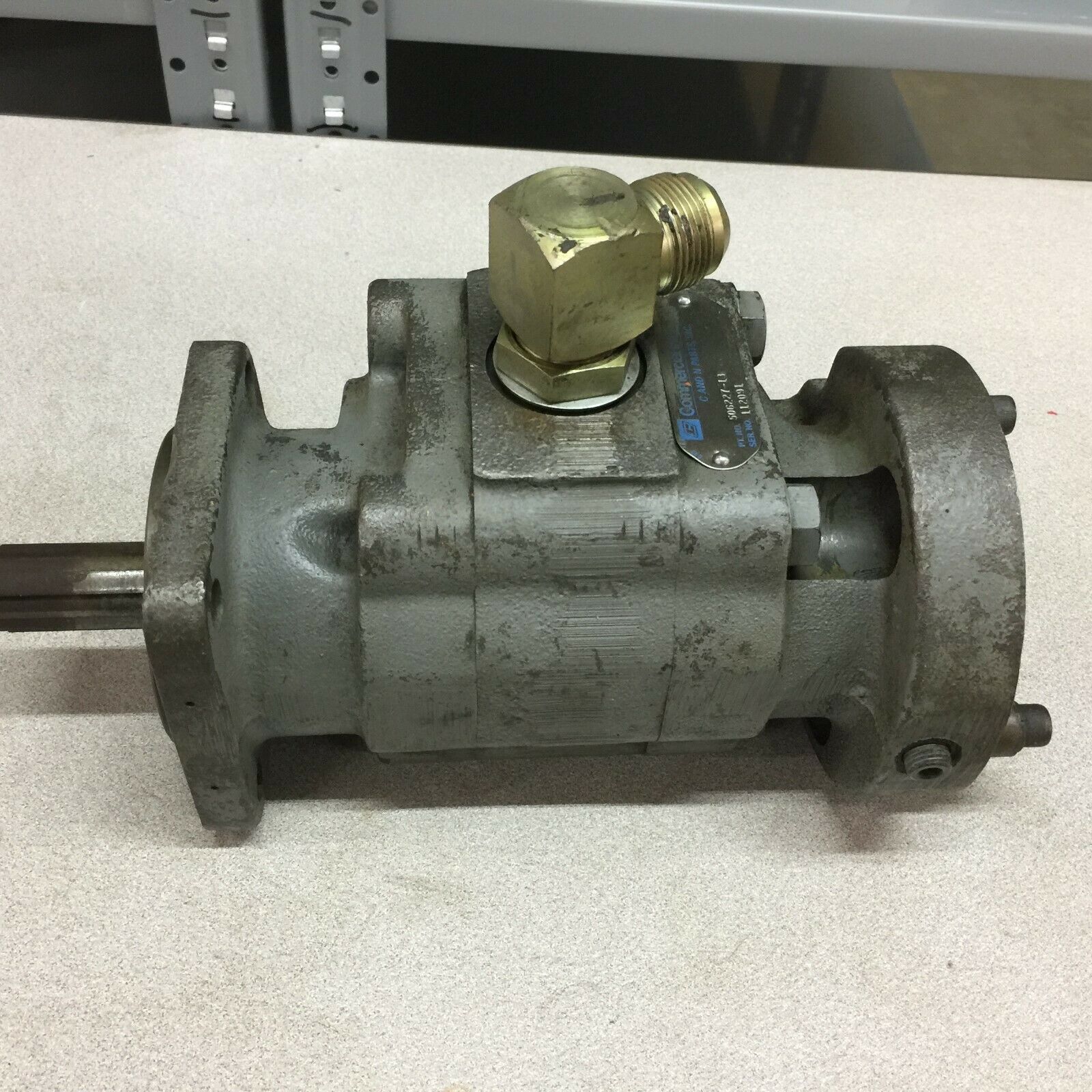 USED COMMERCIAL INTERTECH HYDRAULIC PUMP 506227-13