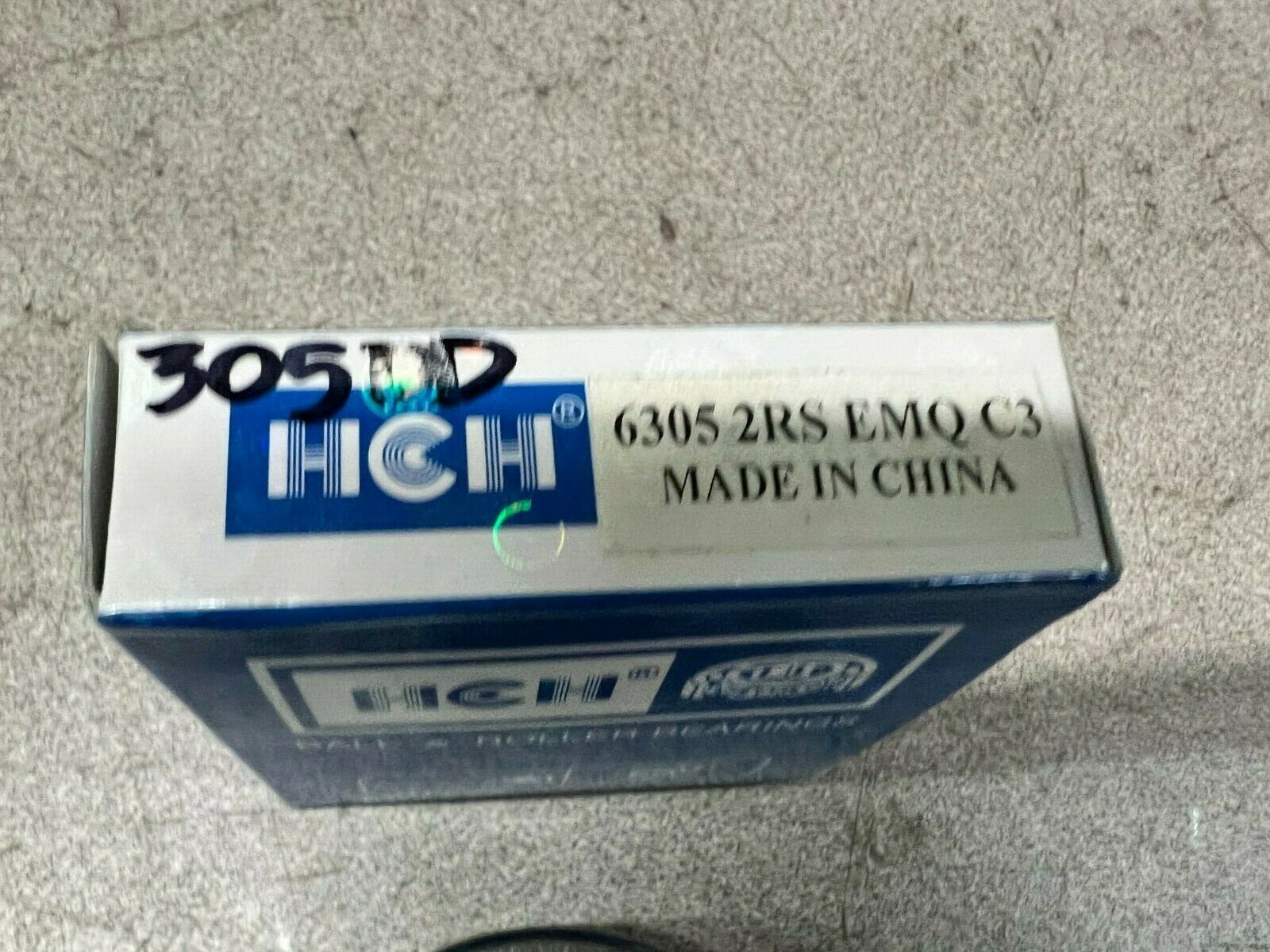 LOT OF 5 NEW IN BOX HCH 6305 2RS BALL BEARING 6305 2RS EMQ C3