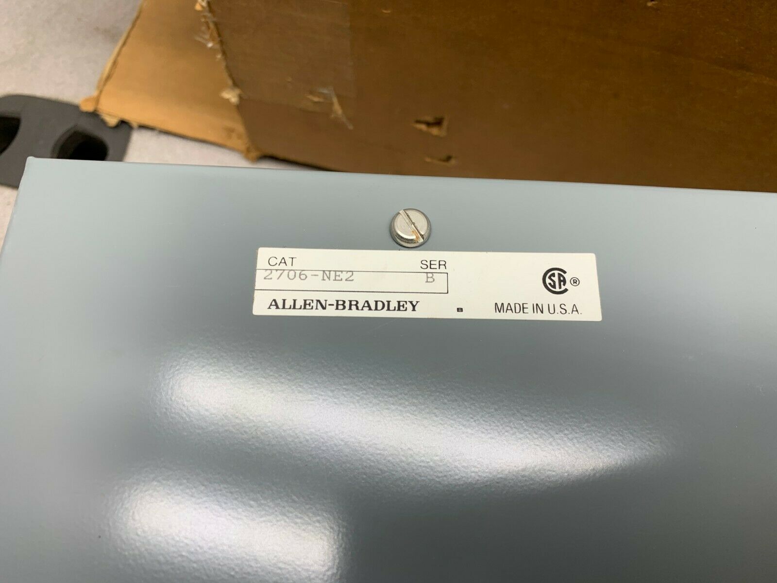 NEW IN BOX ALLEN-BRADLEY Data Liner Enclosure 2706-NE2 SERIES B