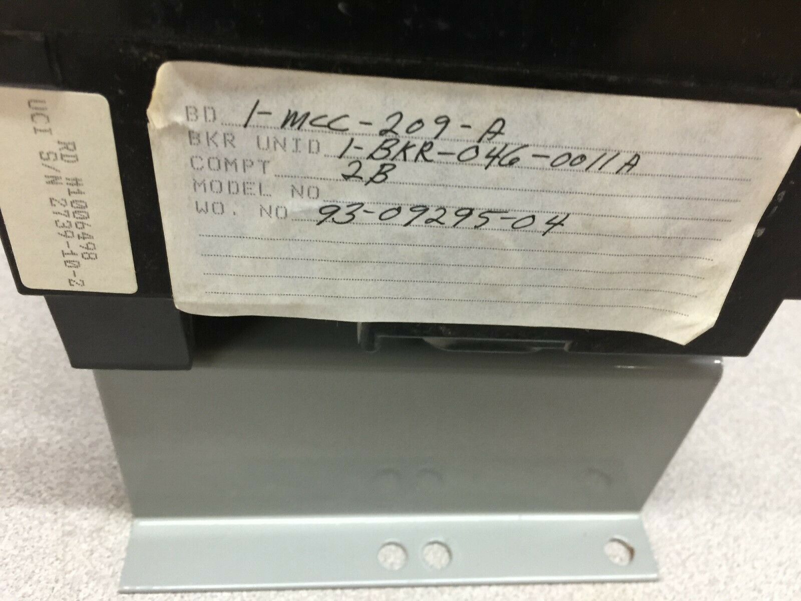 NEW NO BOX SIEMENS 5 AMP 3 POLE BREAKER WITH HANDLE ASSY EF3-A005