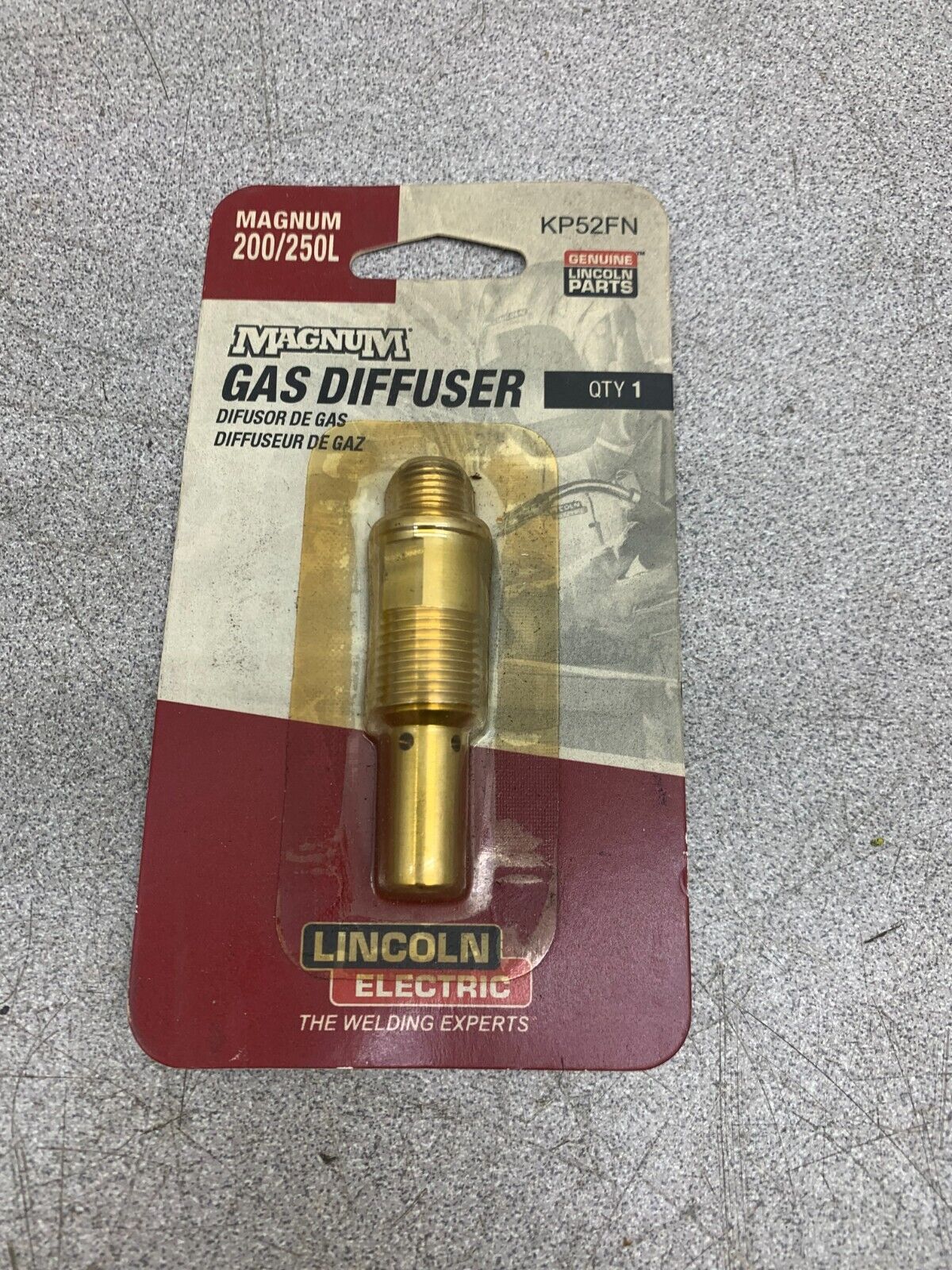 NEW IN PACKAGE LINCOLN ELECTRIC MAGNUM GAS DIFFUSER KP52FN
