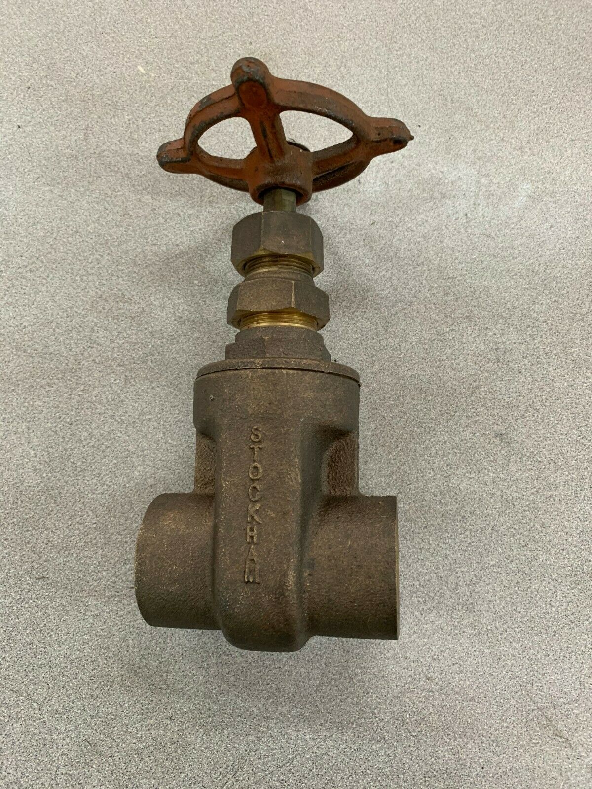 NEW STOCKHAM B-104 BRONZE GATE VALVE 1-1/2" 125S 200 0WP