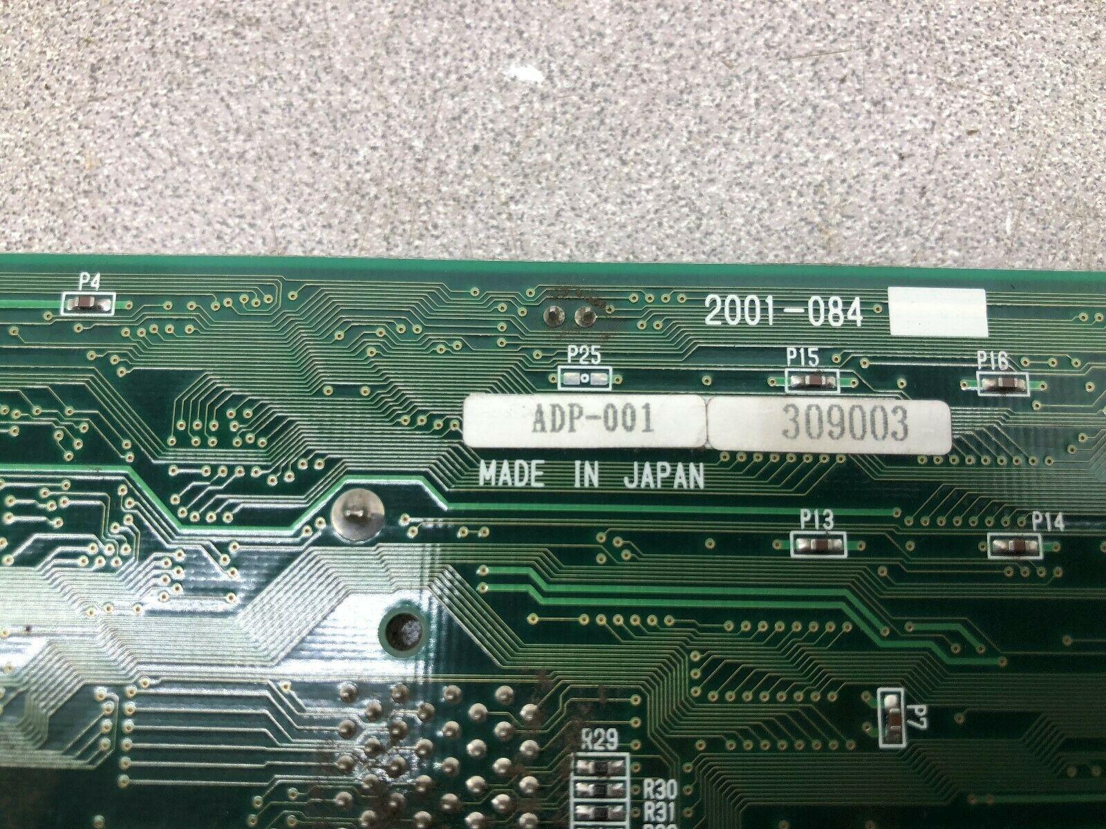 USED FUJI BOARD WITH MEMORY CARD PCMCIA I/F / ADP-001