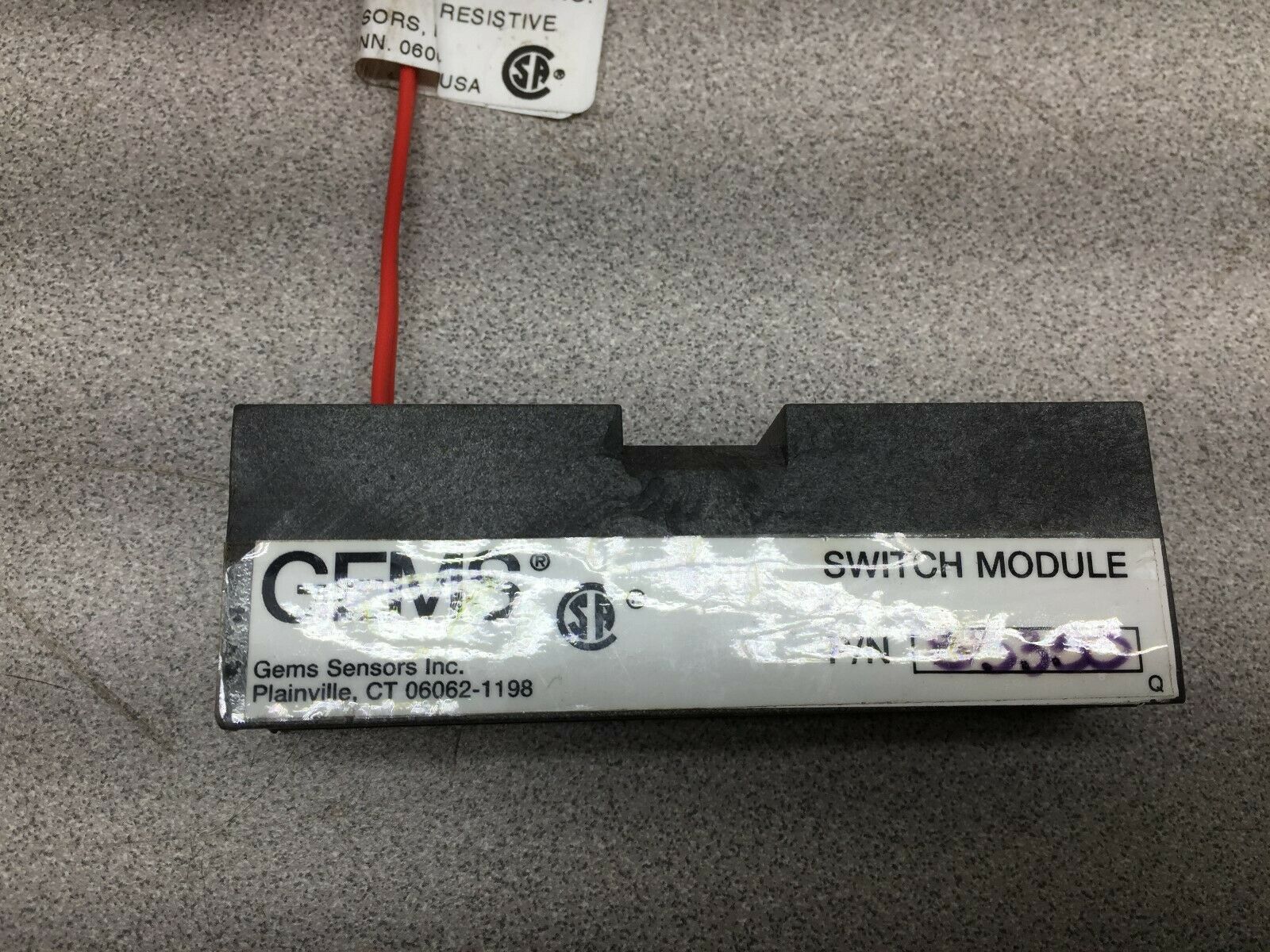 USED GEMS LEVEL SWITCH MODULE 85350