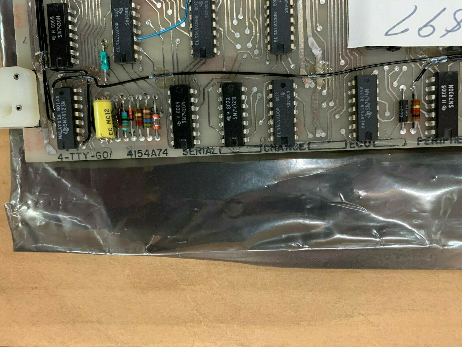 USED WESTINGHOUSE CIRCUIT BOARD 4154A74