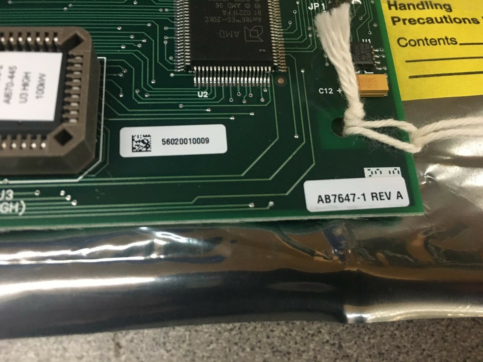 NEW NO BOX PILLAR INDUSTRIES MICROPROCESSOR BOARD AB7647-1