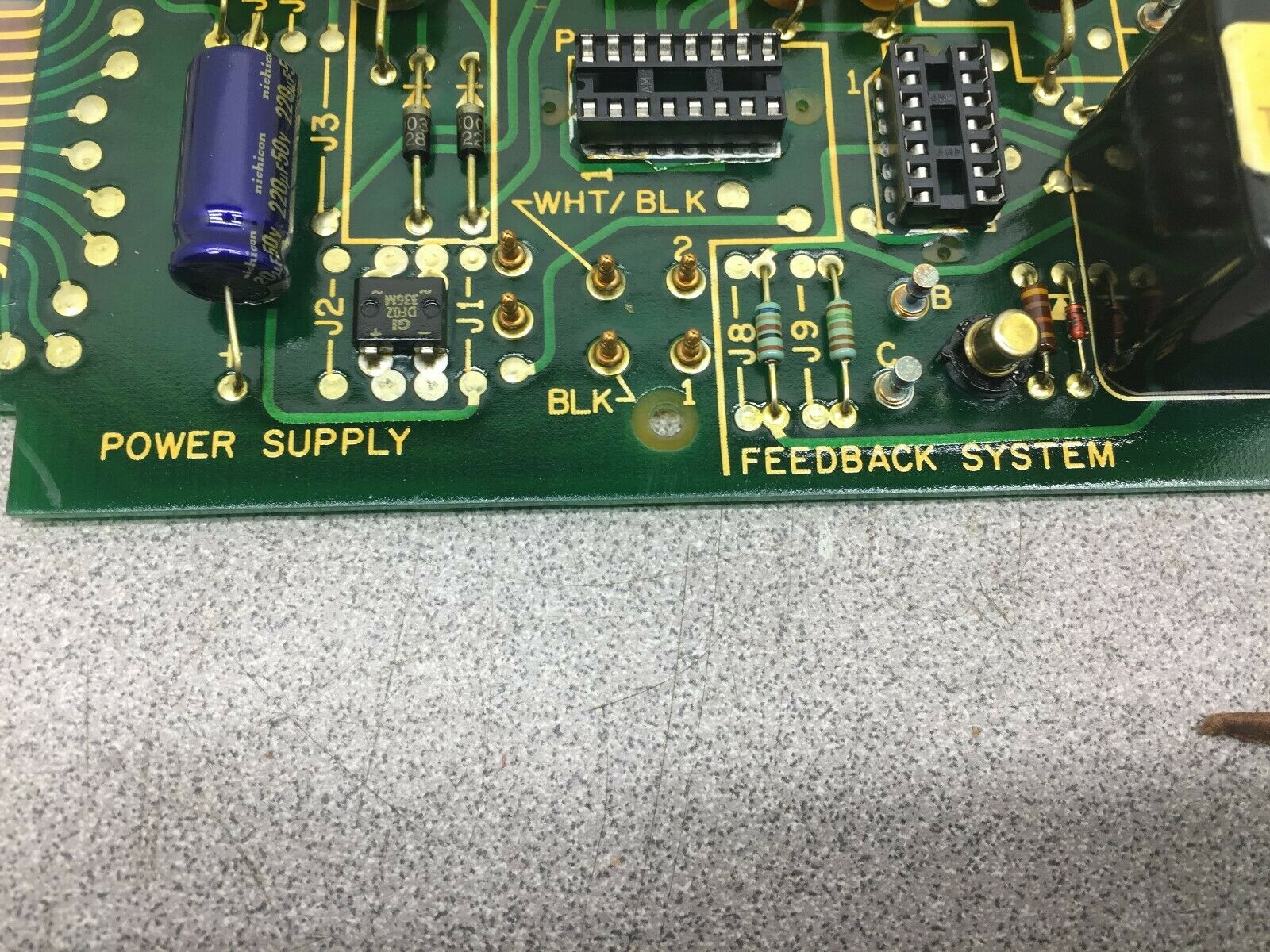 NEW NO BOX FISCHER & PORTER POWER SUPPLY CIRCUIT BOARD 686B167U05