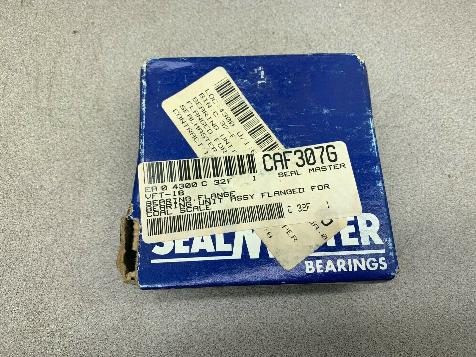 NEW IN BOX SEAL MASTER BEARINGS VFT-18