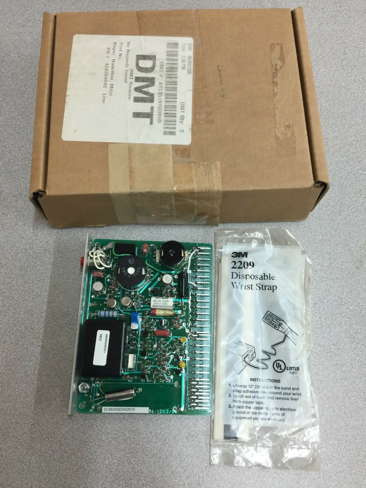 NEW IN BOX GENERAL ELECTRIC GE CIRCUIT BOARD IC3600Q0XA2N1D