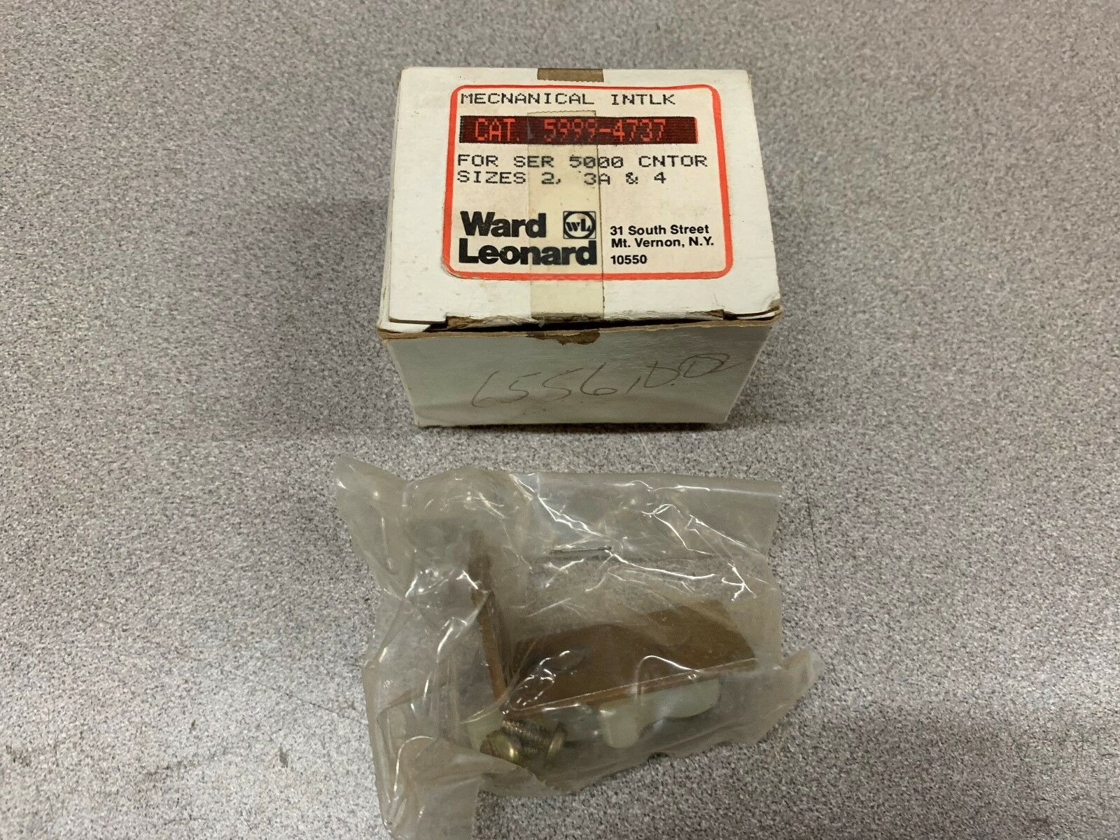 NEW IN BOX WARD LEONARD MECHANICAL INTLK 5999-4737