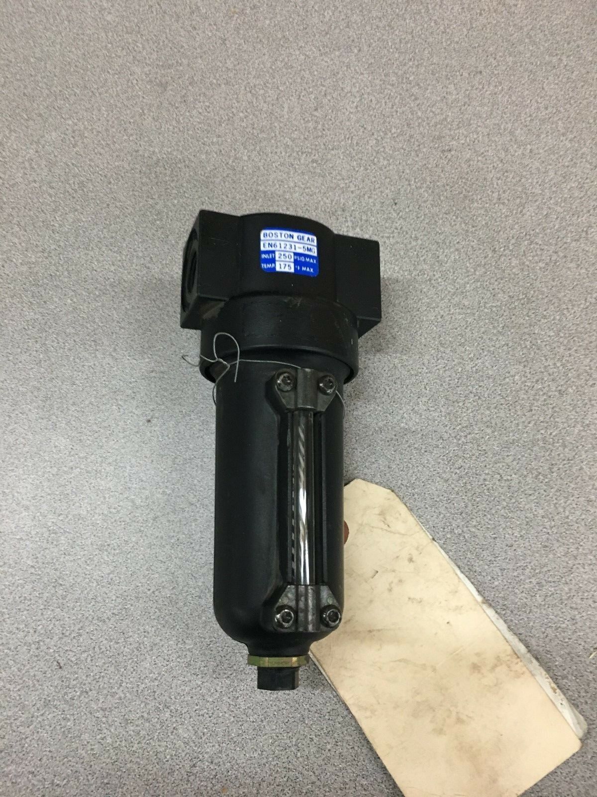 NEW NO BOX BOSTON GEAR PNEUMATIC FILTER EN61231-5MG