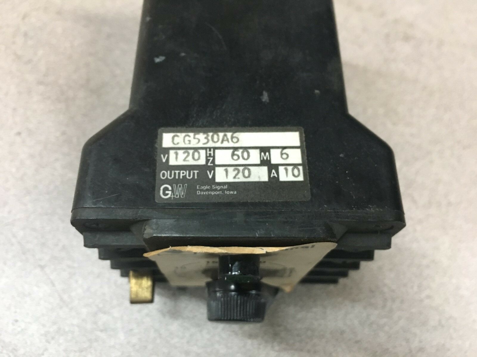 NEW NO BOX EAGLE SIGNAL TIME DELAY RELAY CG530A6