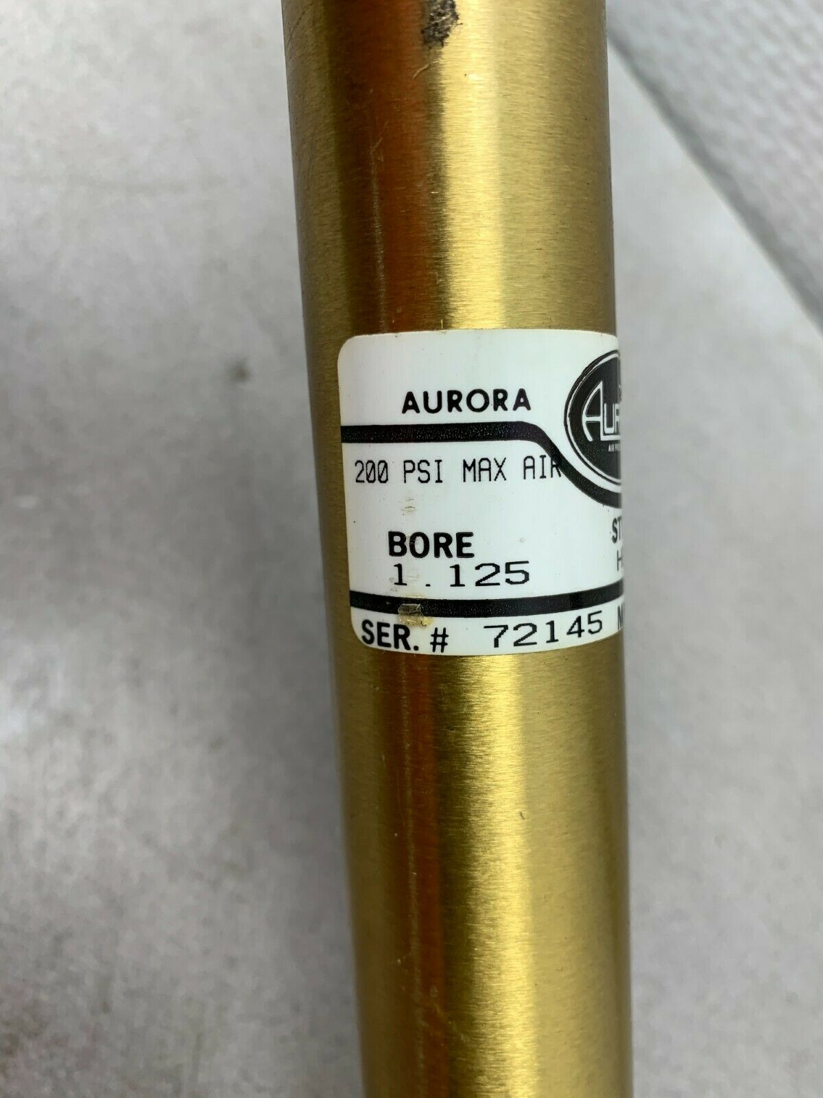 NEW NO BOX AURORA HB-12 HYDRAULIC CYLINDER 12" STROKE 1.125 BORE KHH5