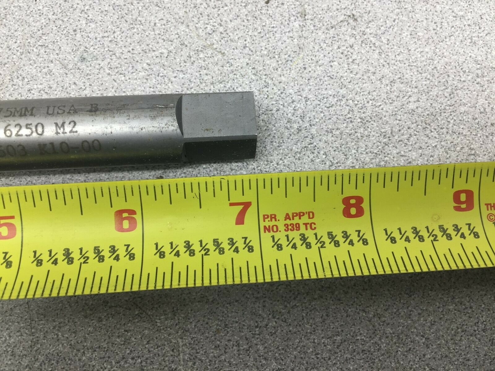 NEW NO BOX L&I 5/8 .6250 M2 15.875 MM HAND REAMER 503 K10-00