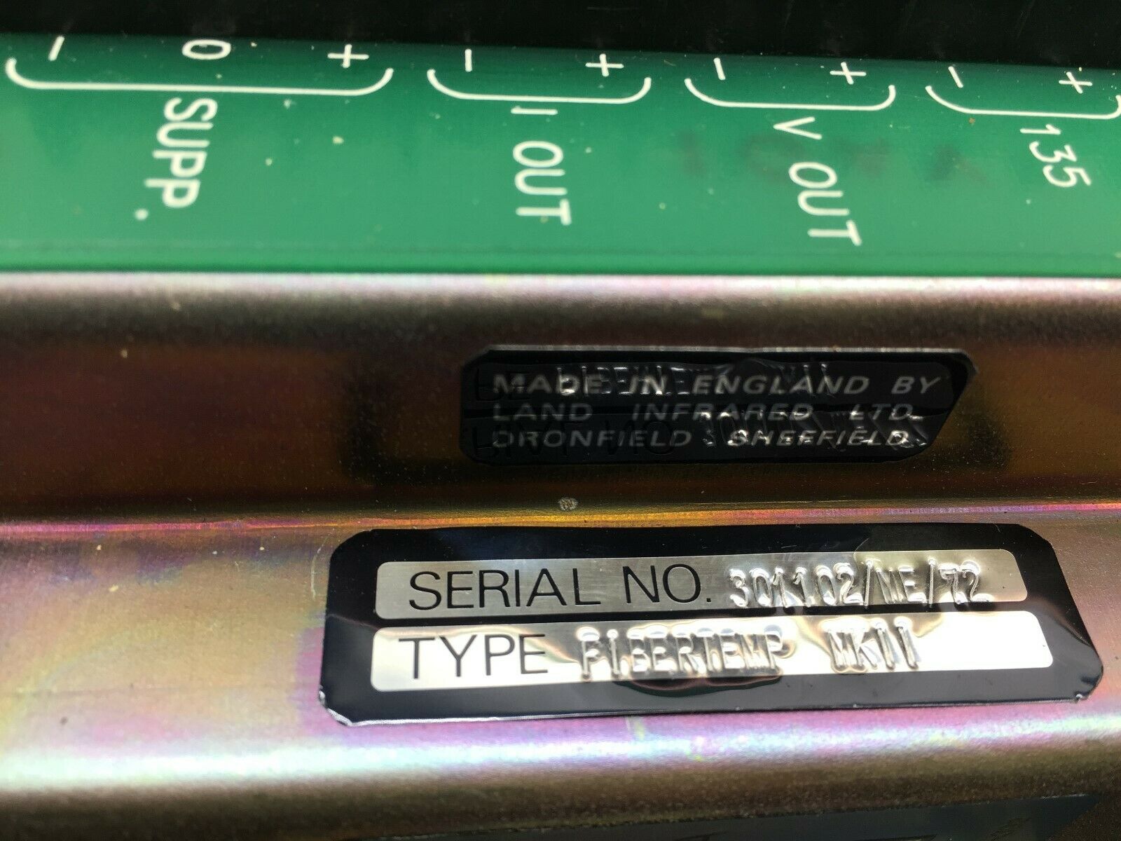 NEW NO BOX WTA LAND FIBERTEMP INFRARED THERMOMETER FIBERTEMP MKII