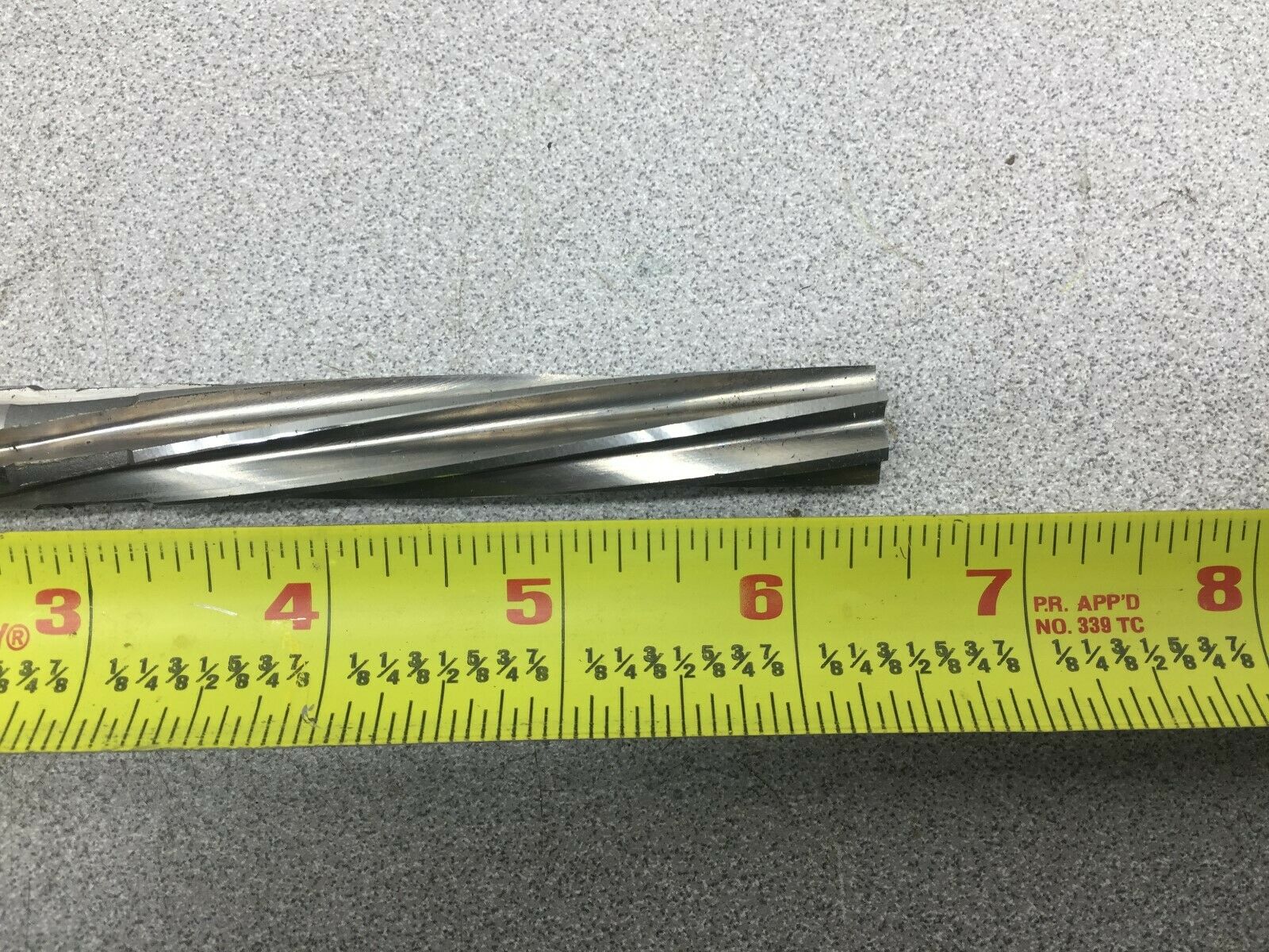 NEW NO BOX TITEX PLUS 14.0 MM H7 HSS 4GA HAND REAMER F1131