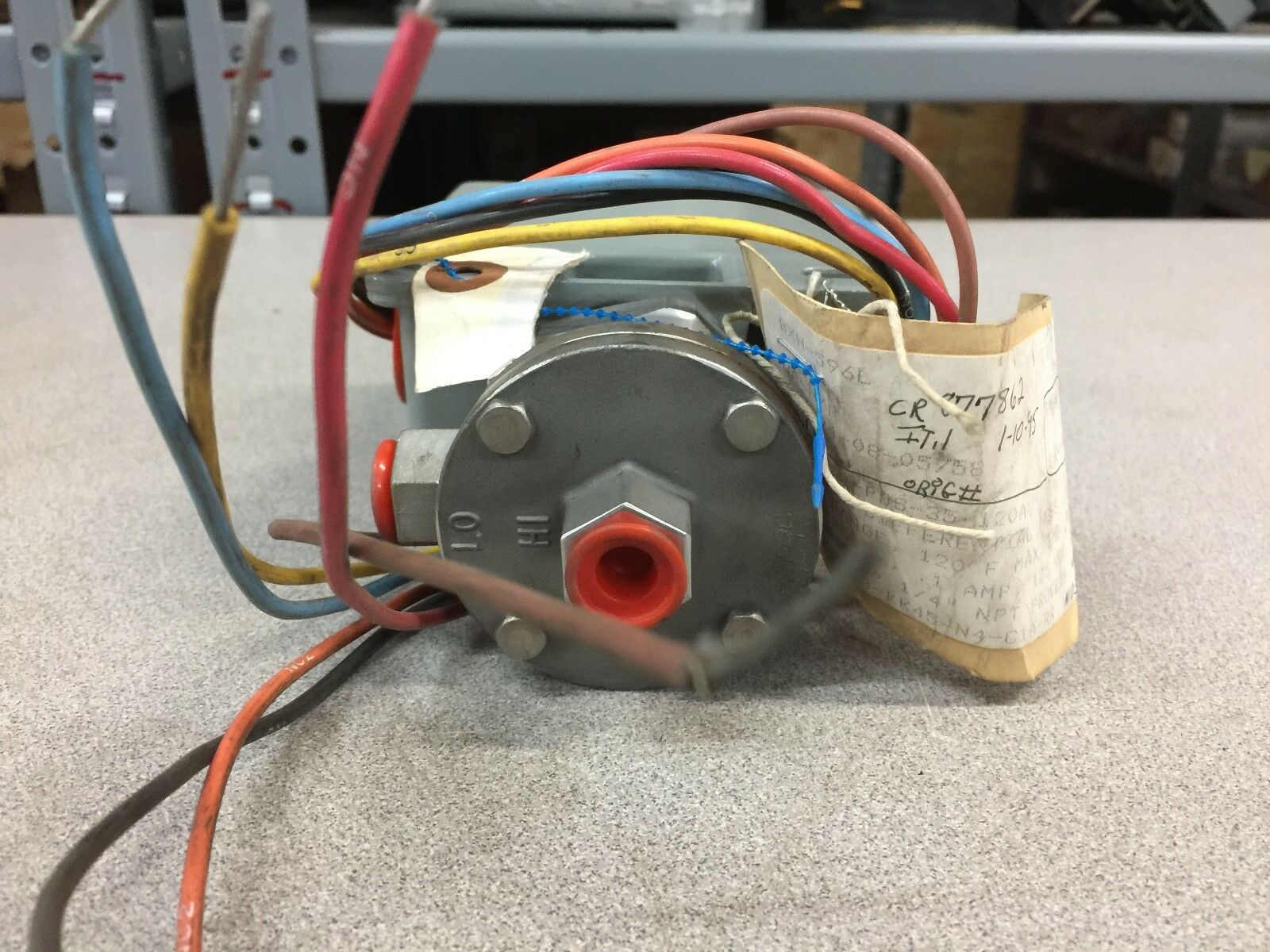 NEW NO BOX SOR 10-75PSID DIFFERENTIAL PRESSURE SWITCH 101N3-KK45-N4-C1A-RR