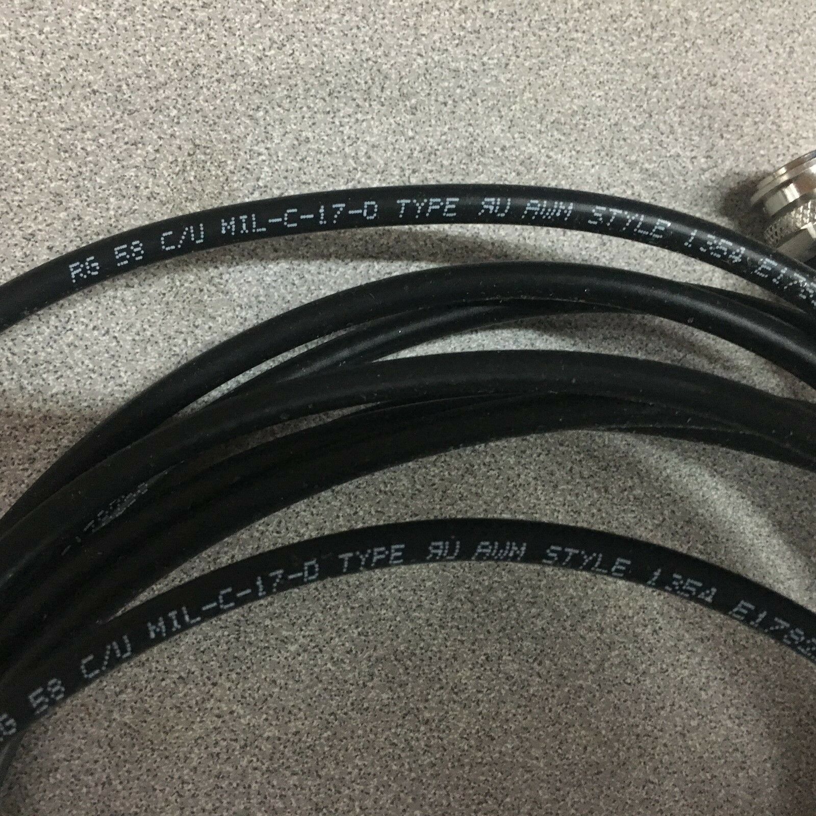 NEW NO BOX COAX CABLE MIL-C-17-D