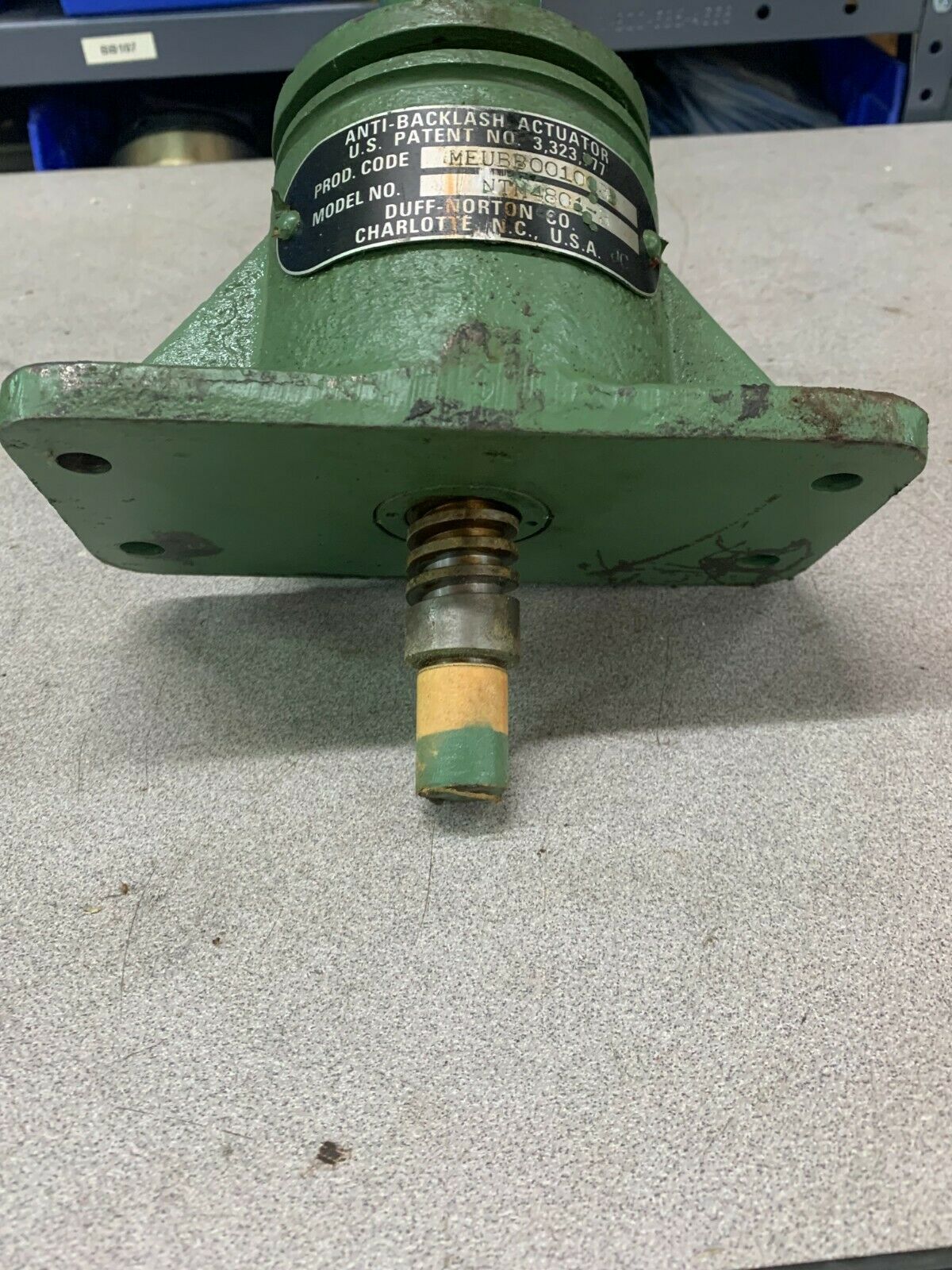 NEW DUFF-NORTON MEUBB001003B ANTI-BACKLASH ACTUATOR NTM-4801-3