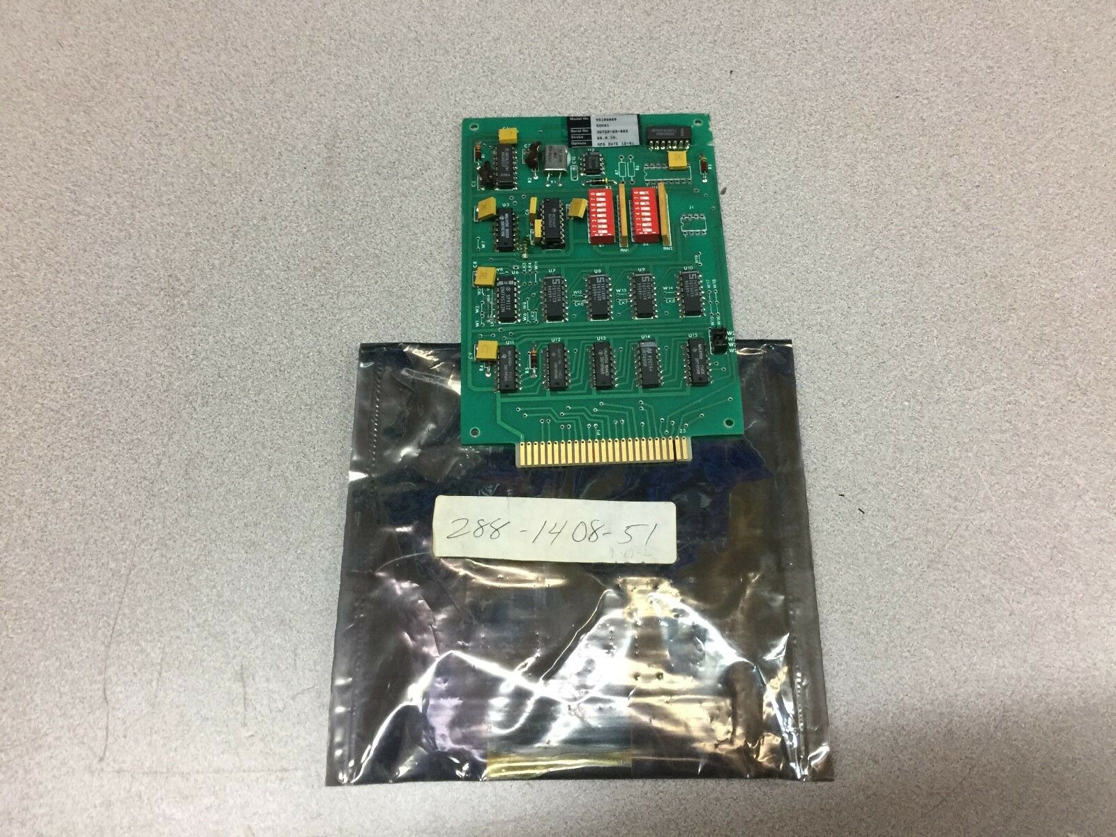 NEW NO BOX CIRCUIT BOARD 600080 NRL-5 60.0" STROKE REV. C 99106009-92001