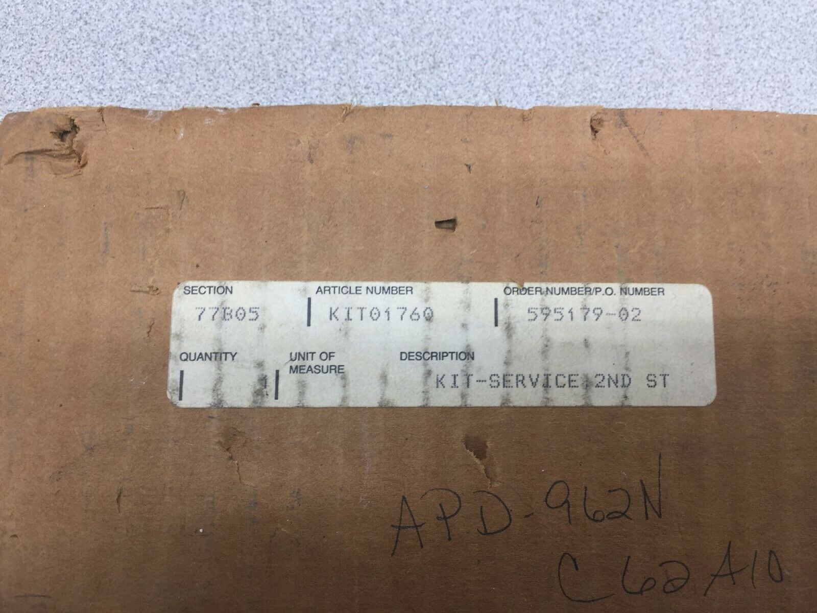 NEW IN BOX GENERAL ELECTRIC COMPRESSOR REPAIR PARTS KIT 0195X0689P676