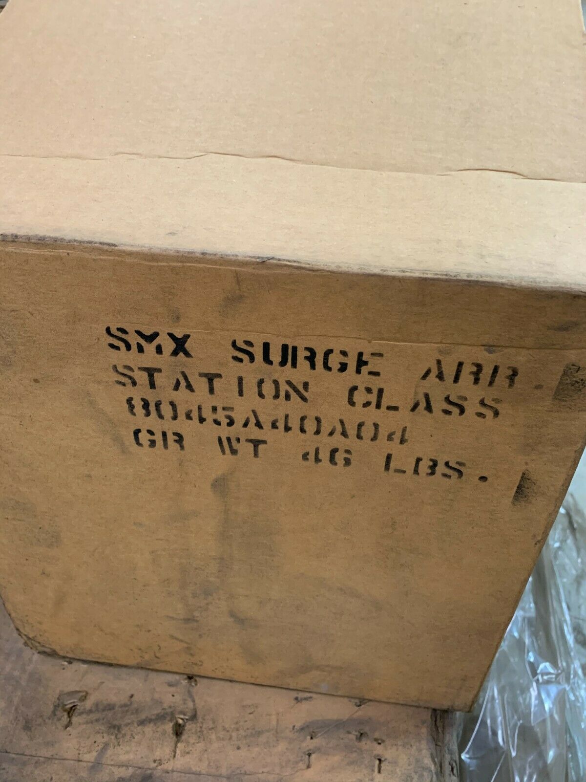 NEW IN BOX WESTINGHOUSE TYPE SMX STATION CLASS SURGE ARRESTER 8045A40A04
