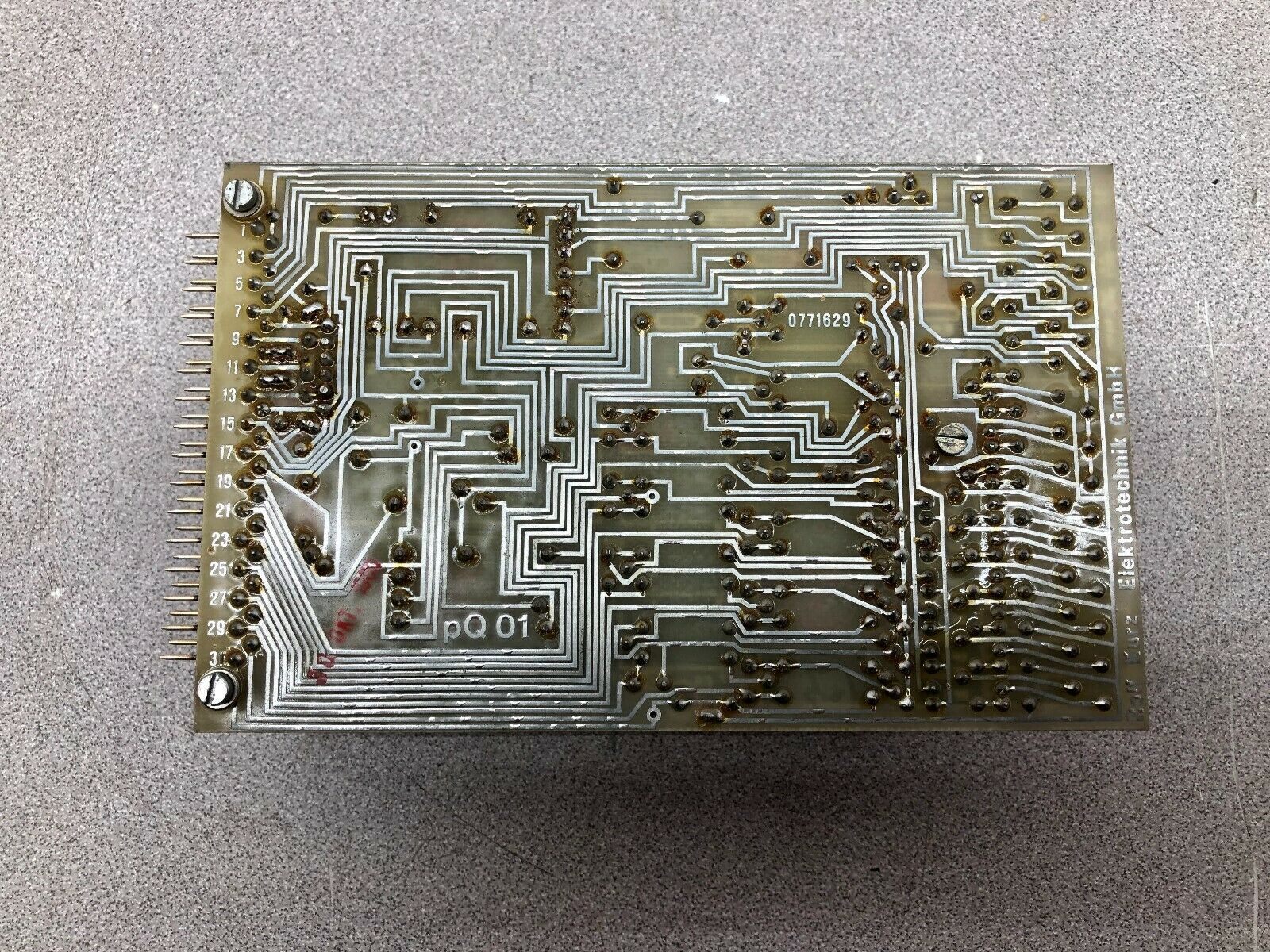 USED ROLF KURZ CIRCUIT BOARD 59 964 98 / 0771629