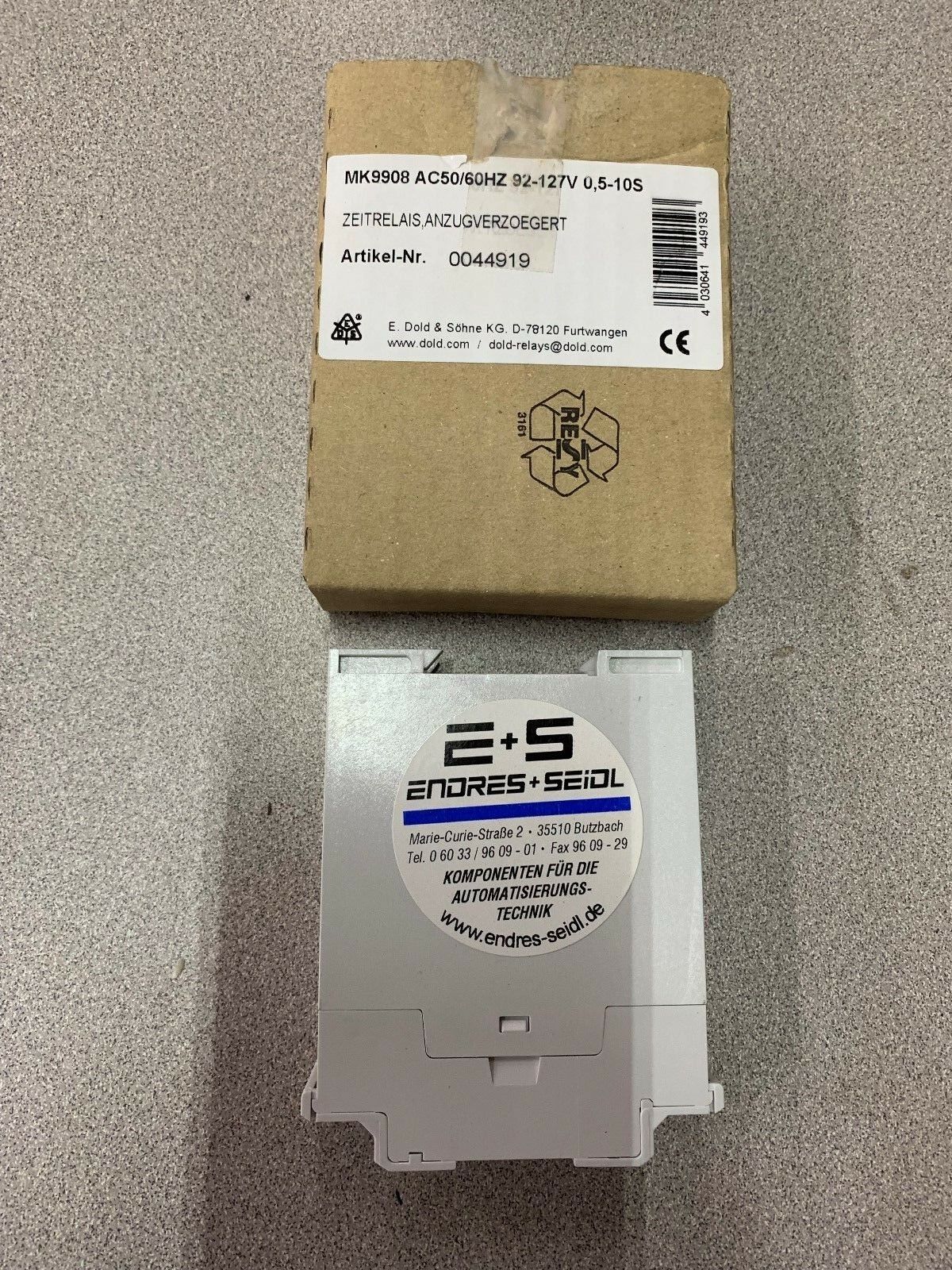 NEW IN BOX ENDRES-SEIDL MK 9908 TECHNIK 0044919