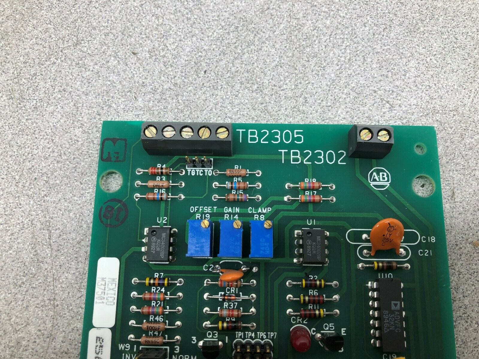 NEW NO BOX ALLEN BRADLEY ISOLATED SIGNAL CONDITIONER TB 2305 / 50917
