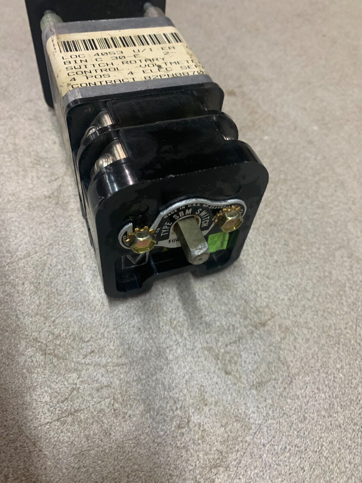NEW NO BOX GENERAL ELECTRIC TRANSFER SWITCH SBM 10AH328