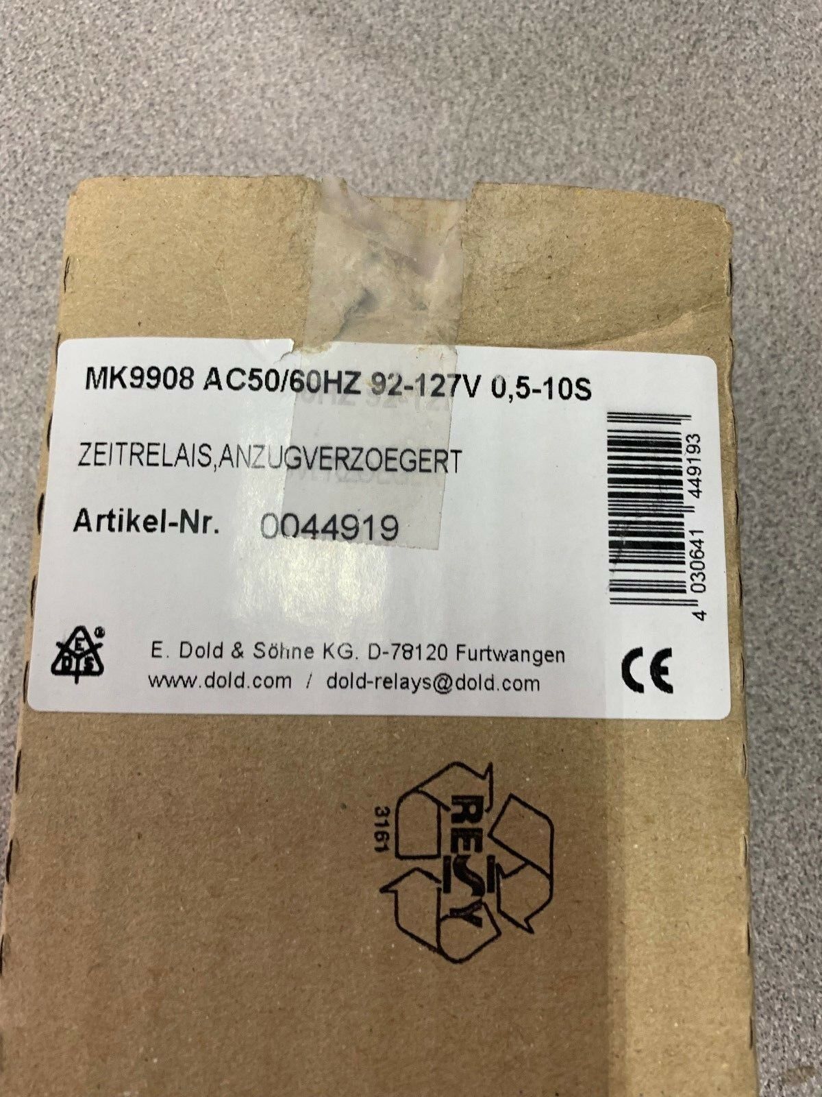 NEW IN BOX ENDRES-SEIDL MK 9908 TECHNIK 0044919