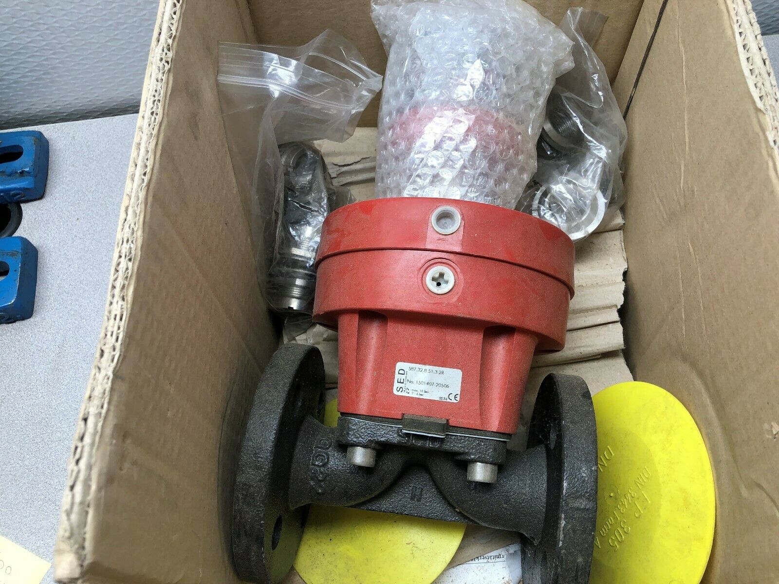 NEW NO BOX SED 10 BAR 2-6 BAR PRESSURE SWITCH 587.32.8.51.3.2R / 1501 407-20506