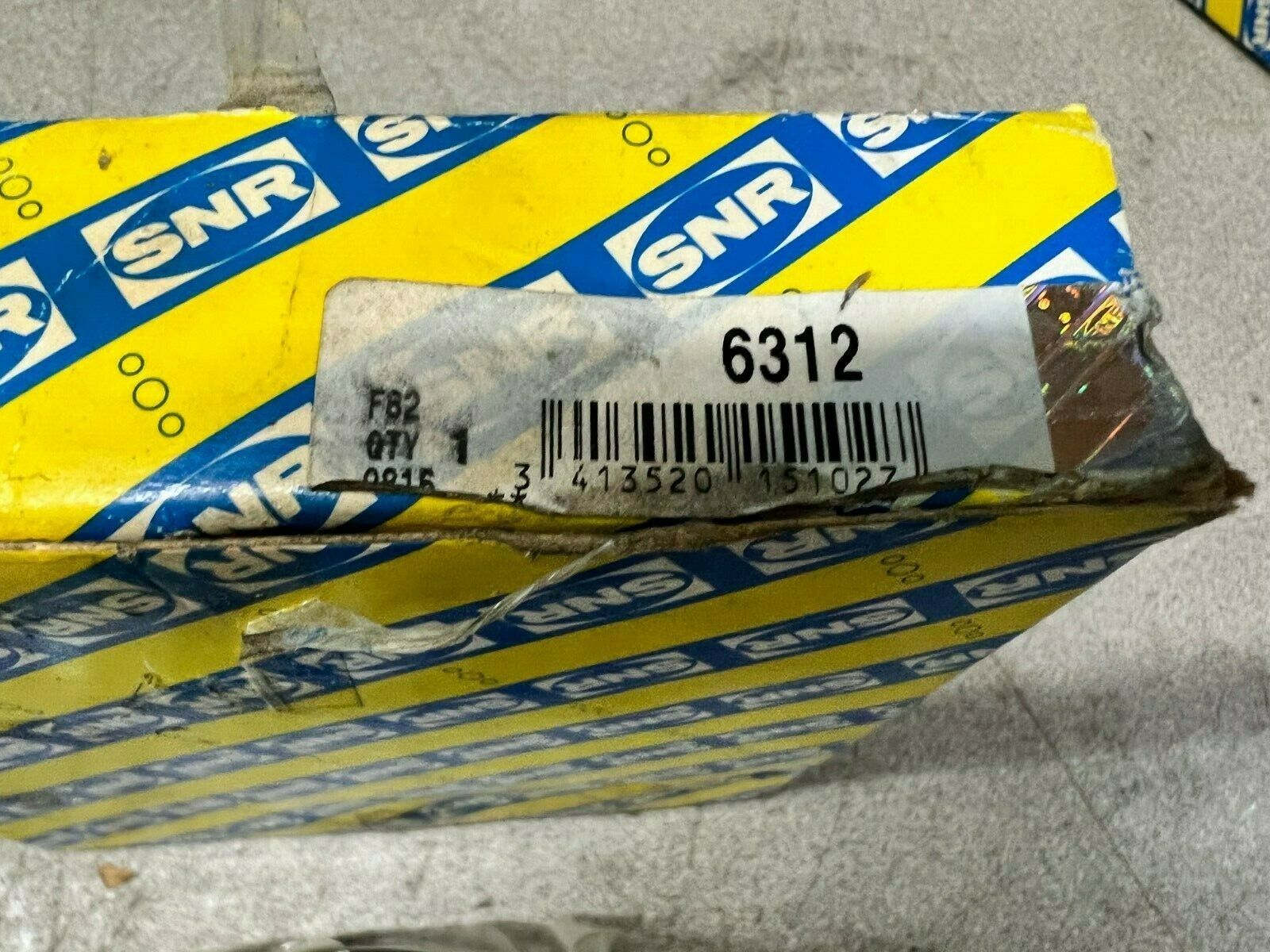 NEW IN BOX SNR ROLLER BEARING 6312