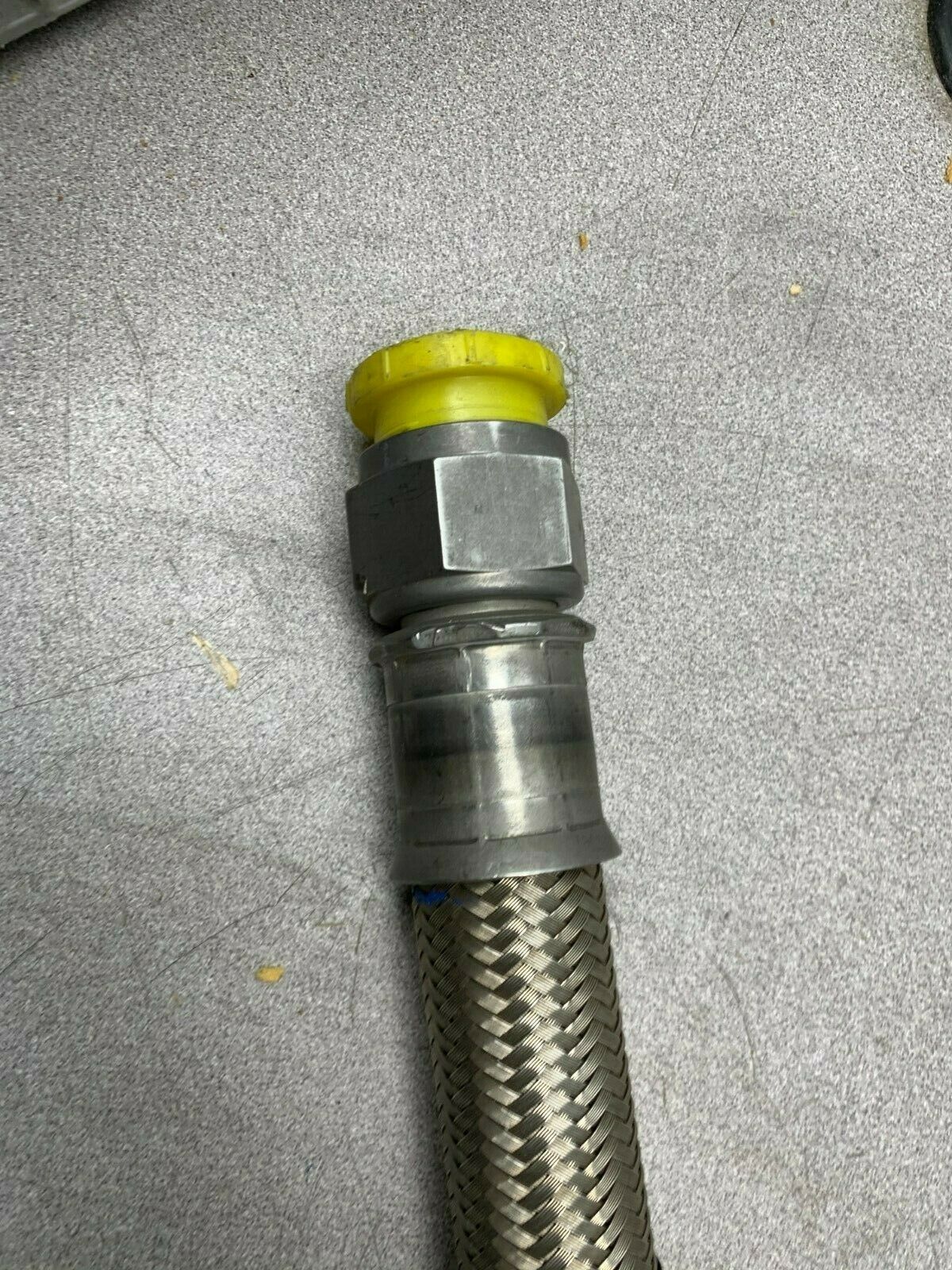 NEW NO BOX RESISTOFLEX STAINLESS BRAIDED HOSE 000AB50-16-0360