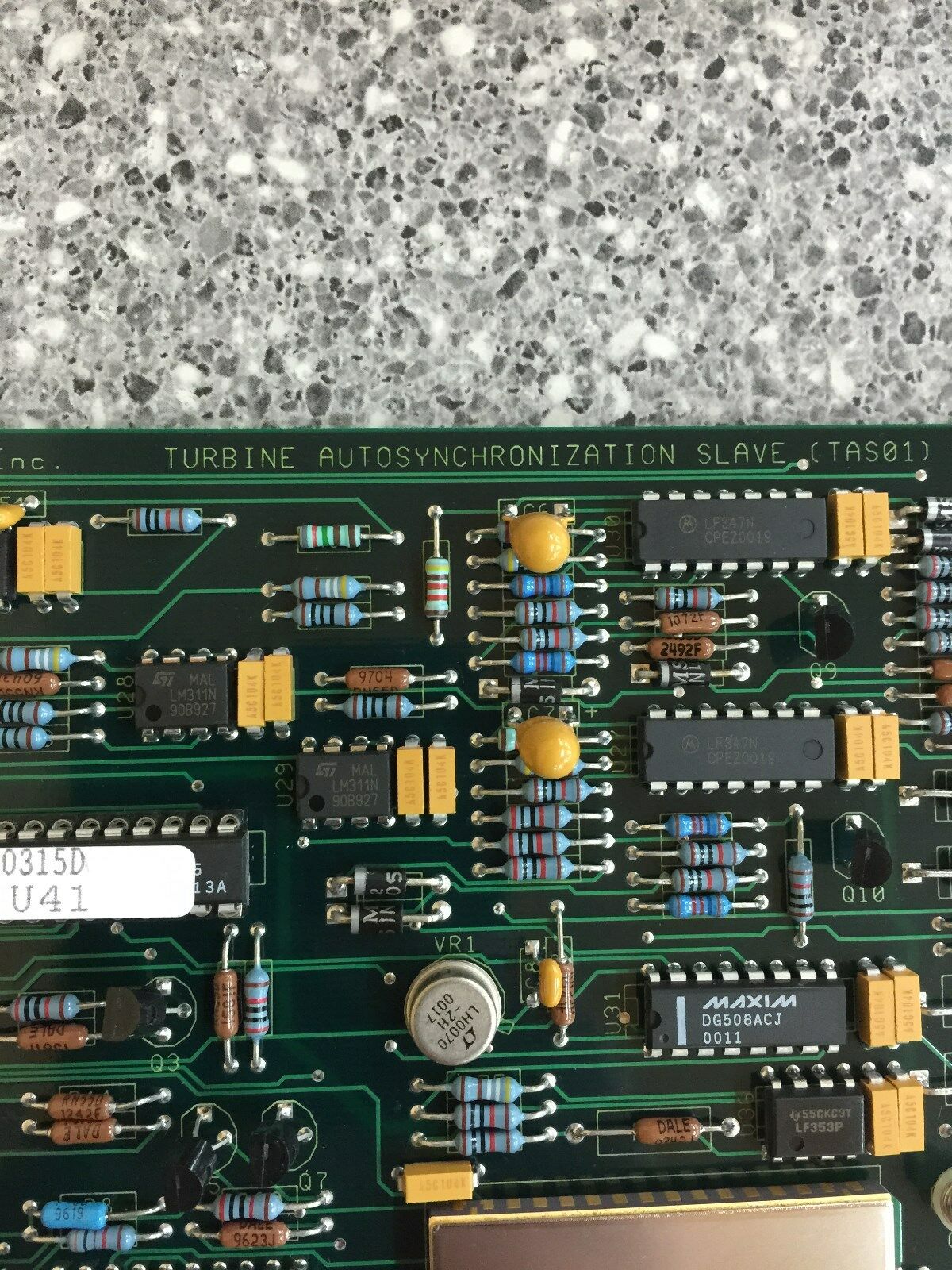 NEW IN BOX ABB ETSI TURBINE AUTOSYNCHRONIZATION SLAVE MODULE TAS01 BAILEY