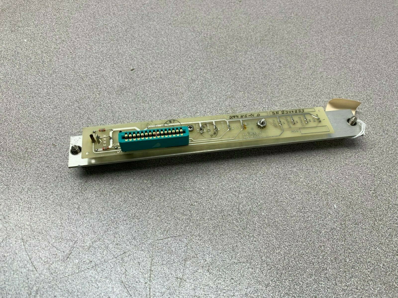 NEW NO BOX BENTLY NEVADA VIBRATION PANEL 29955-01 D