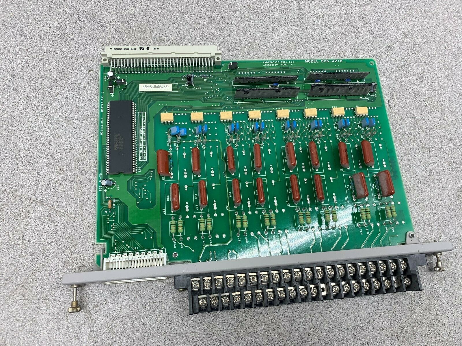 USED SIEMENS INPUT MODULE 505-4216