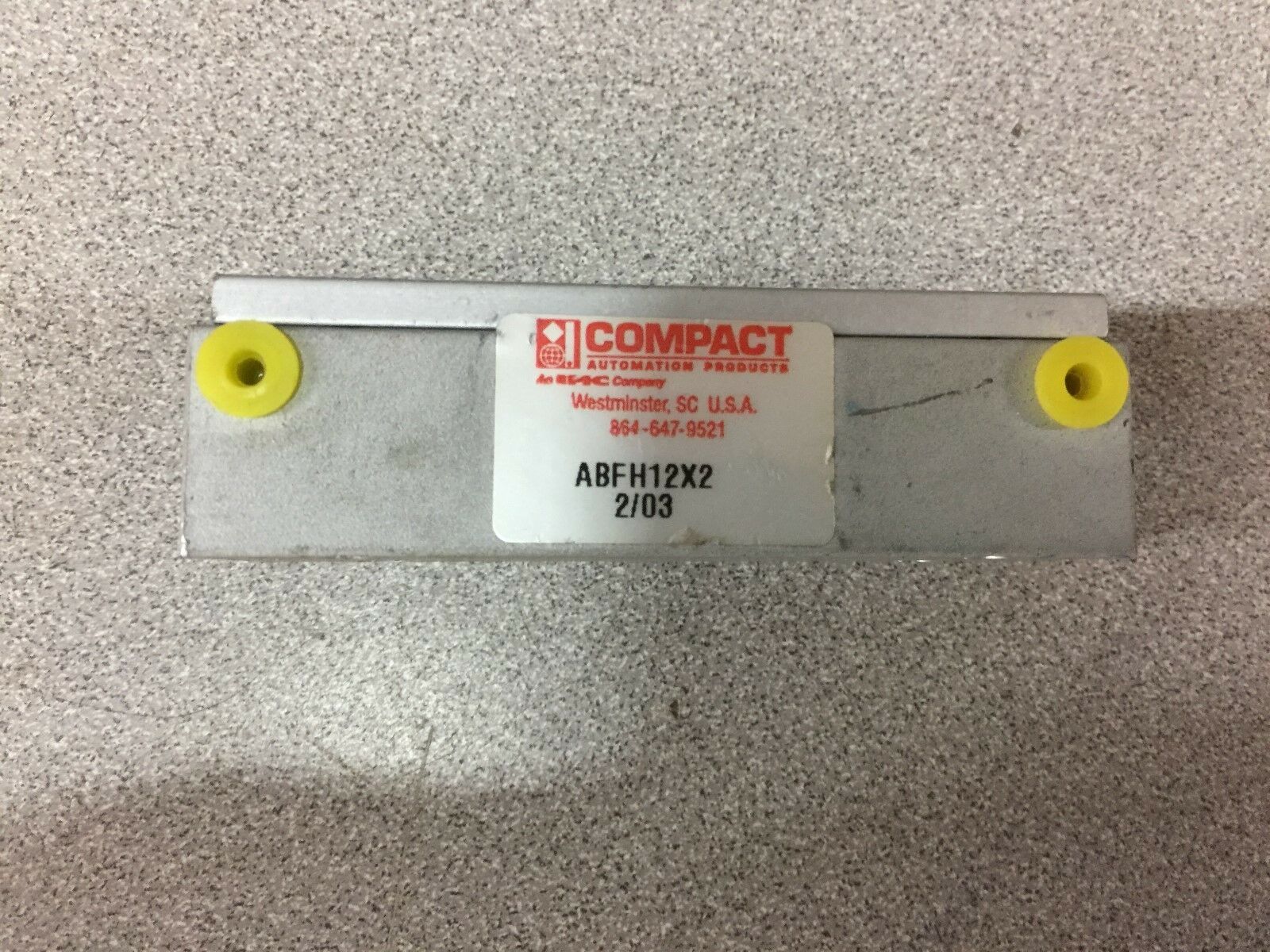 NEW NO BOX COMPACT MINI AIR CYL. ABFH12X2