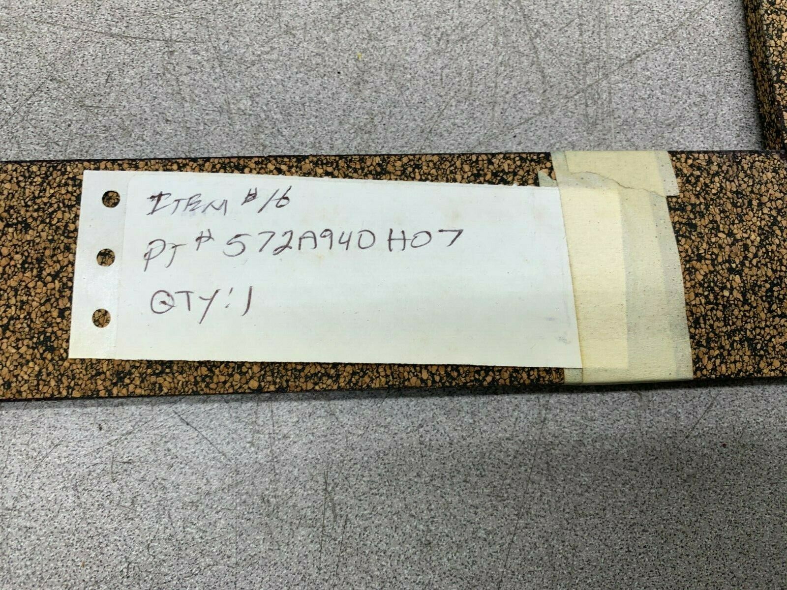 NEW WESTINGHOUSE 572A940H07 GASKET