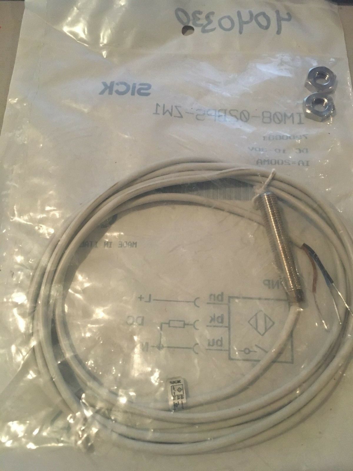 NEW IN BAG SICK SENSOR IM08-02BPS-ZW1