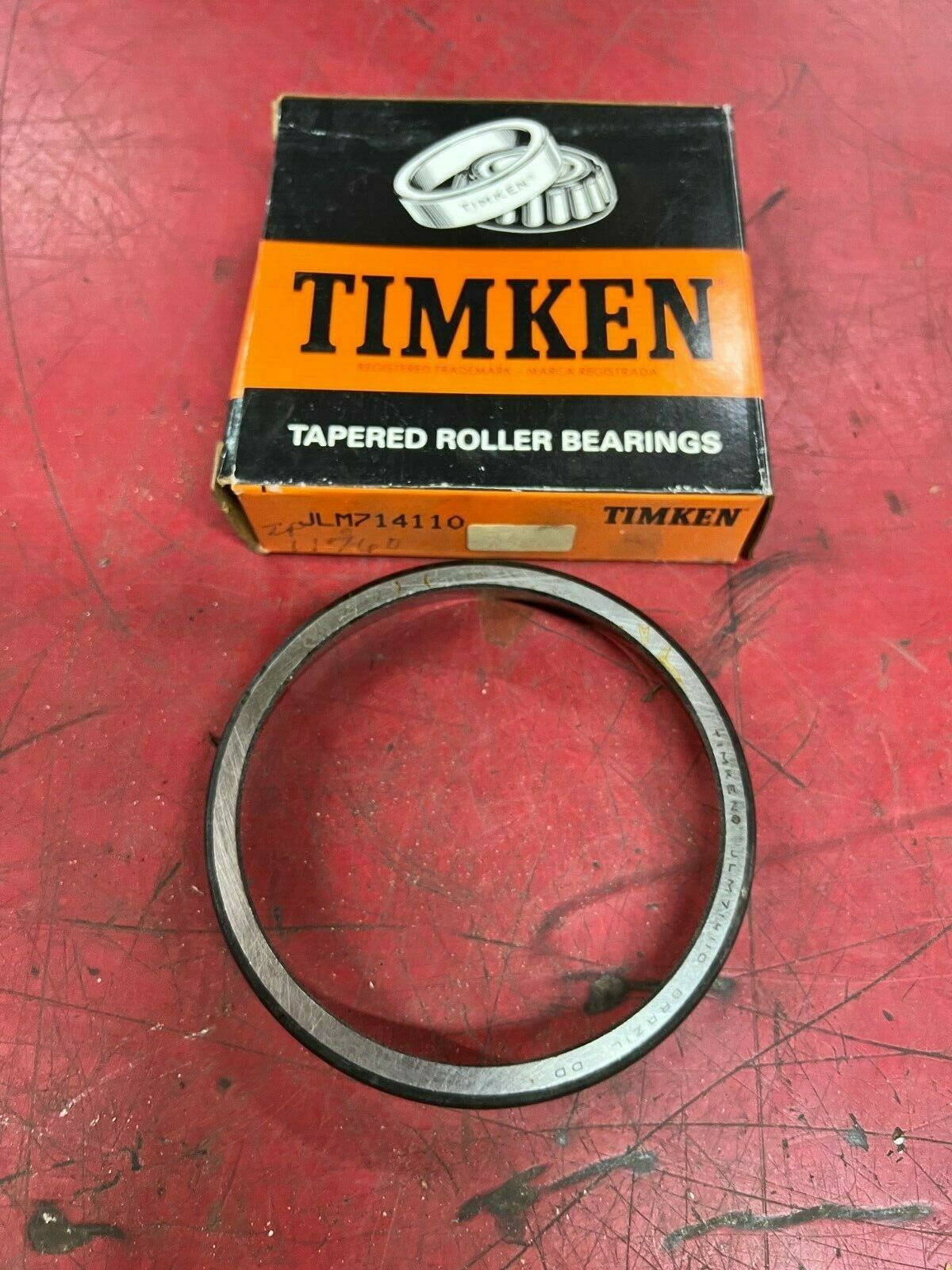 LOT OF 2 NEW IN BOX TIMKEN BEARING RACE JLM714110