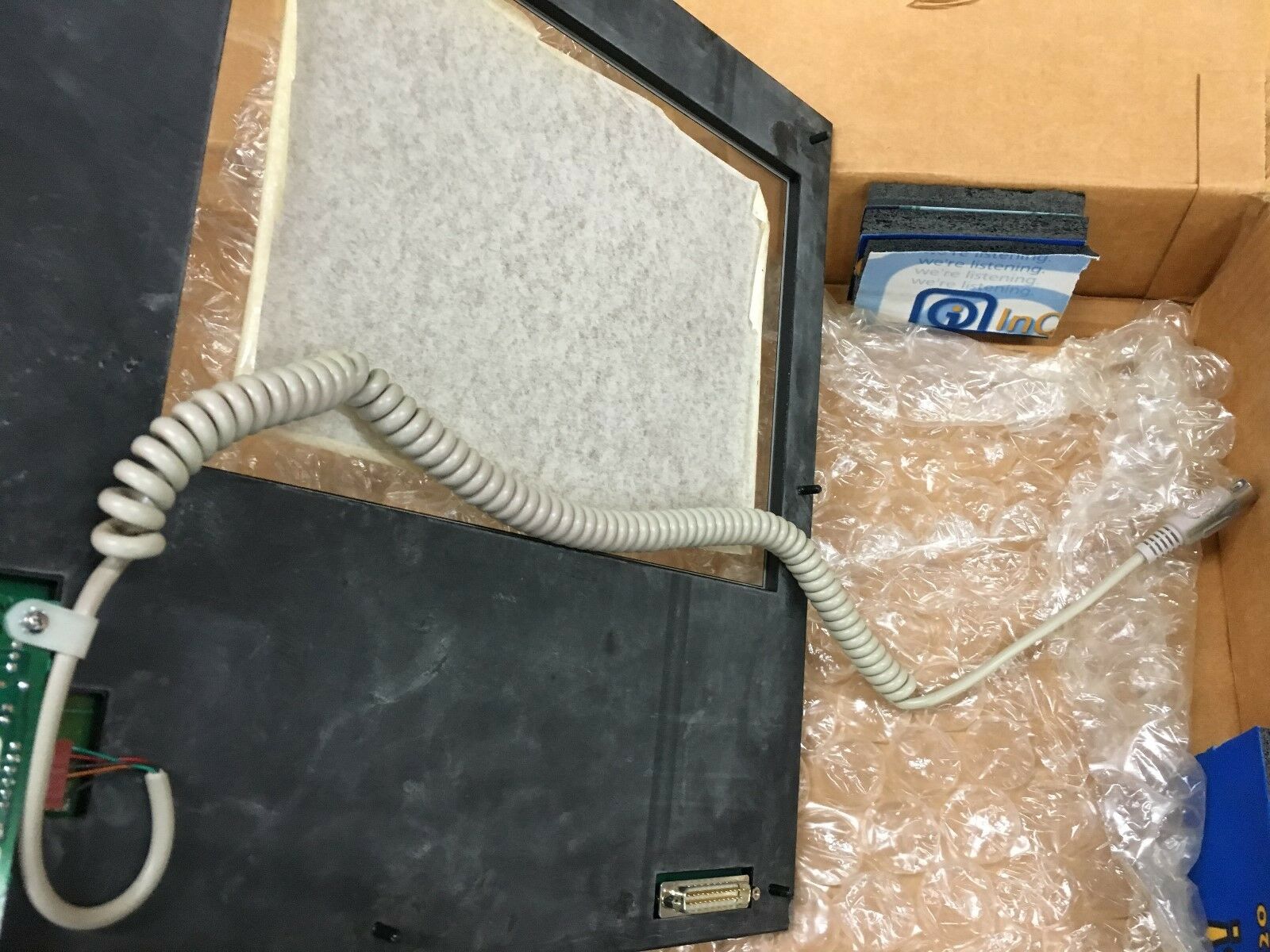 NEW NO BOX GARDNER LEKTRIFEED IV CONTROL PANEL WITH CABLE