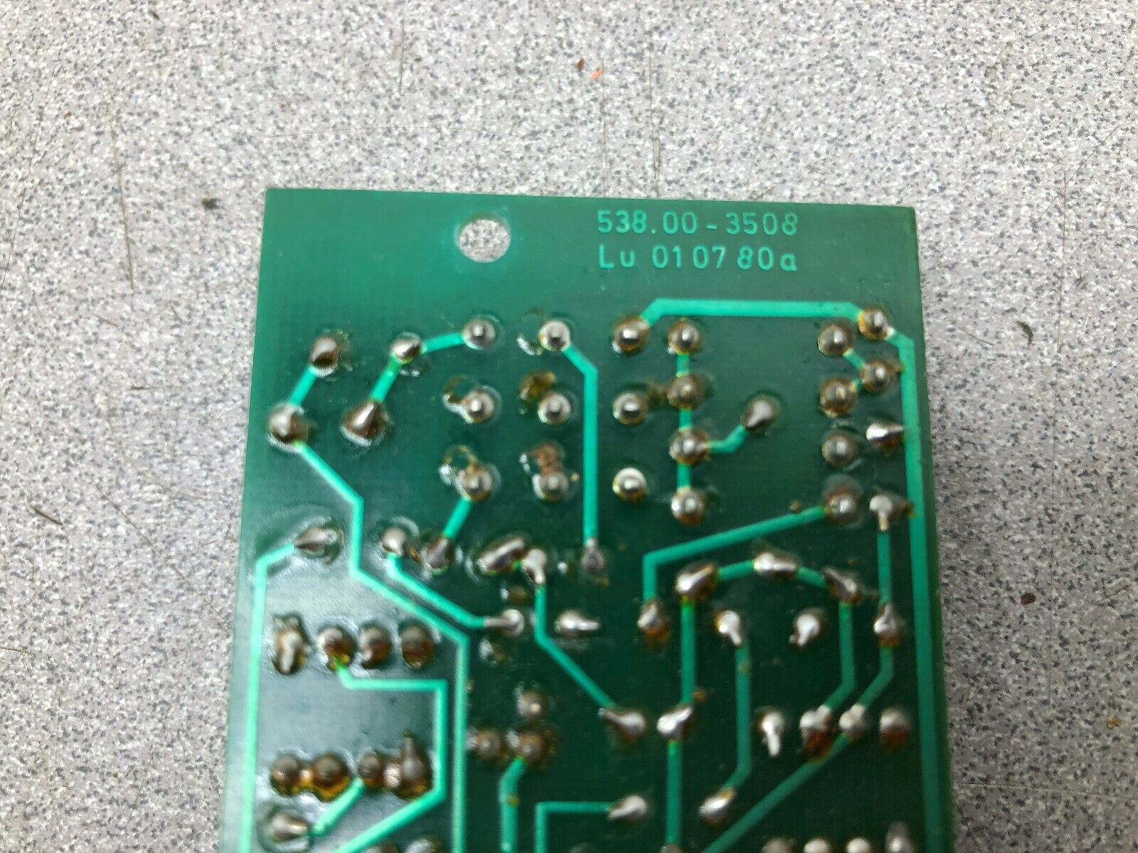 USED CIRCUIT BOARD 538.00-3508 / 010780a