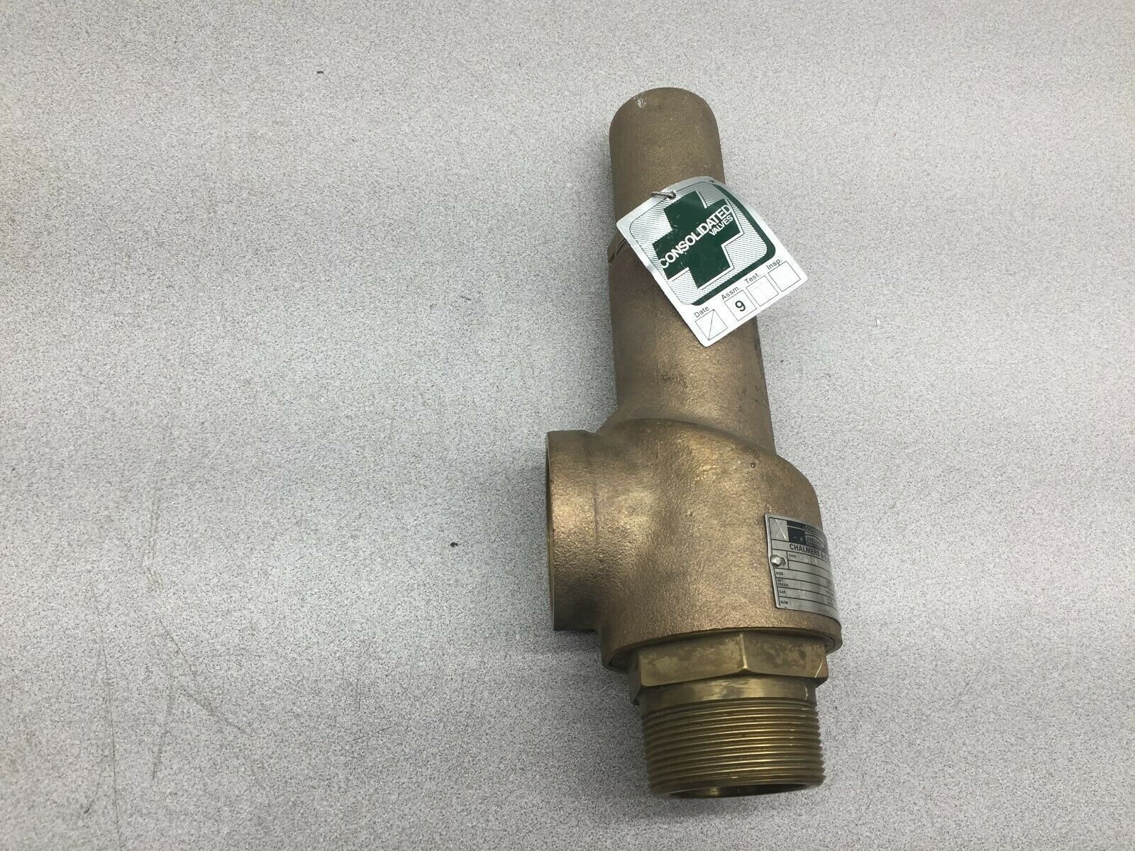 NEW NO BOX DRESSER 2" 125 PSI 236 GPM SAFETY RELIEF VALVE 2478H-DA
