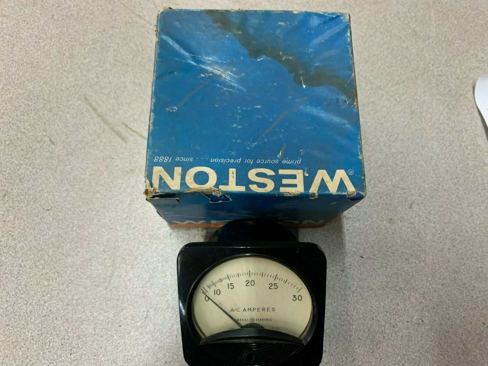 NEW IN BOX WESTON 0-50 AC AM METER 2601111\