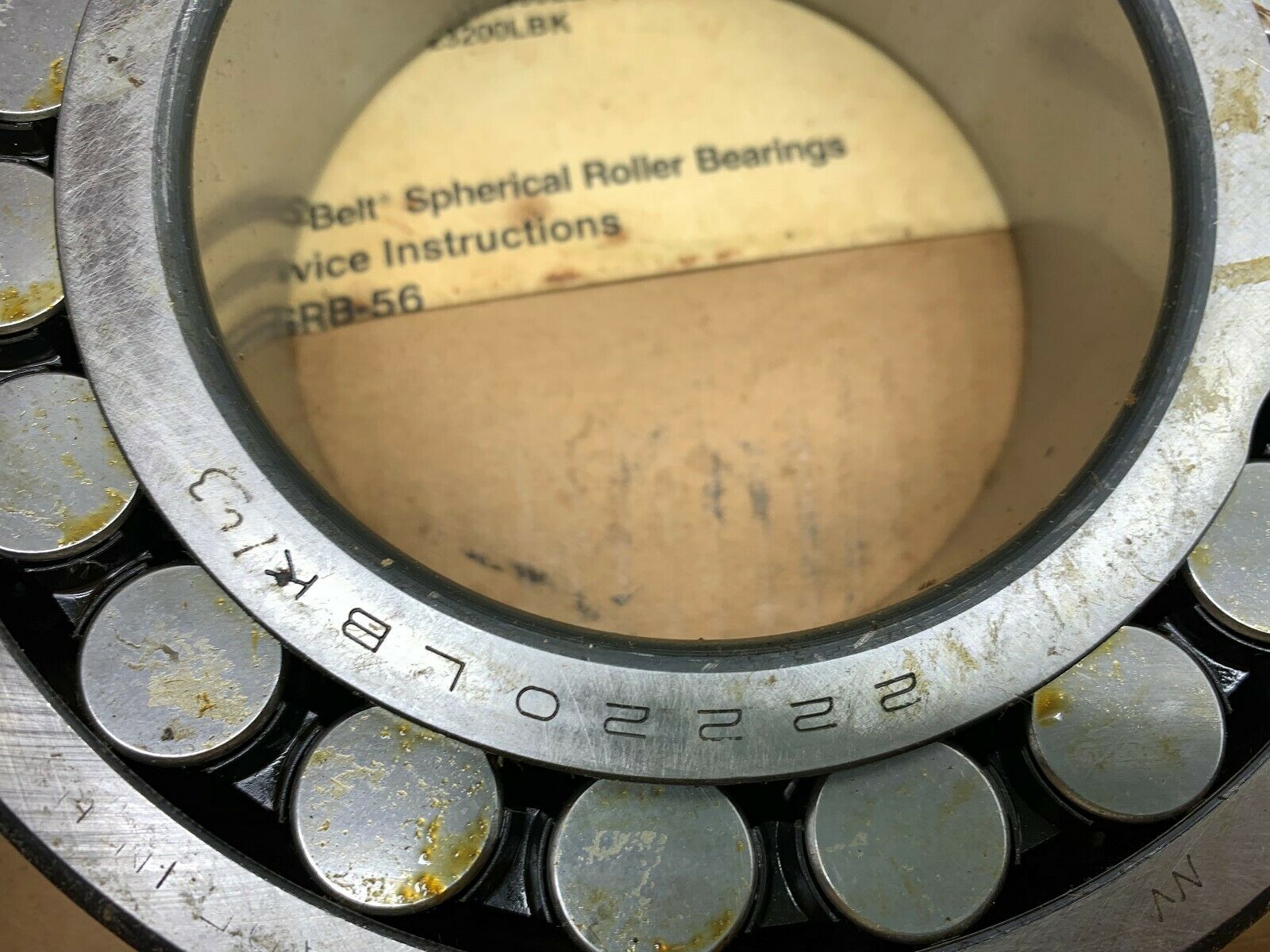 NEW IN BOX PTC BEARING 22220LBK/C3