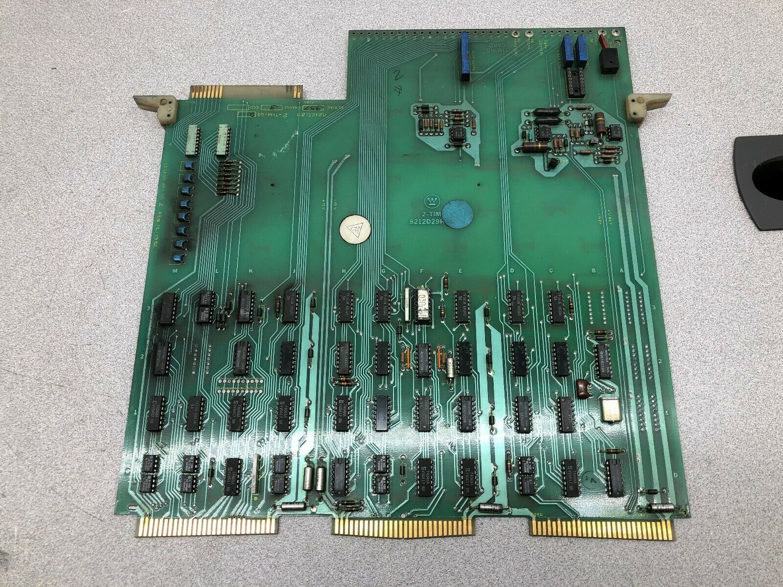 USED WESTINGHOUSE CIRCUIT BOARD CARD 2-TIM / 8212D29H01