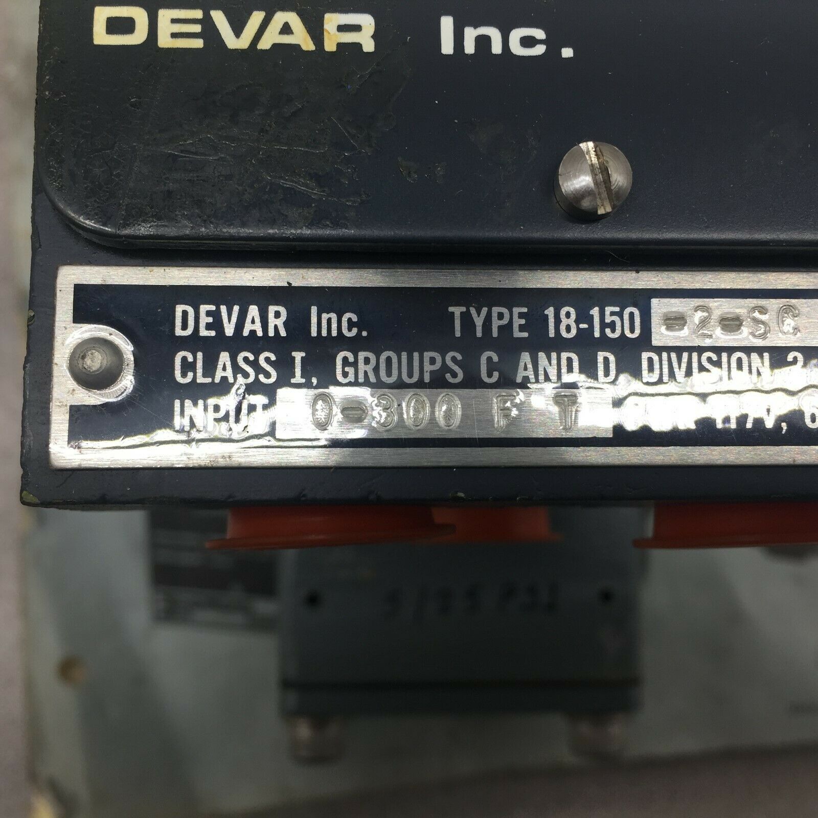 NEW NO BOX DEVAR 0-300 FT ELECTRIC TO AIR CONVERTER 18-150-2-SC