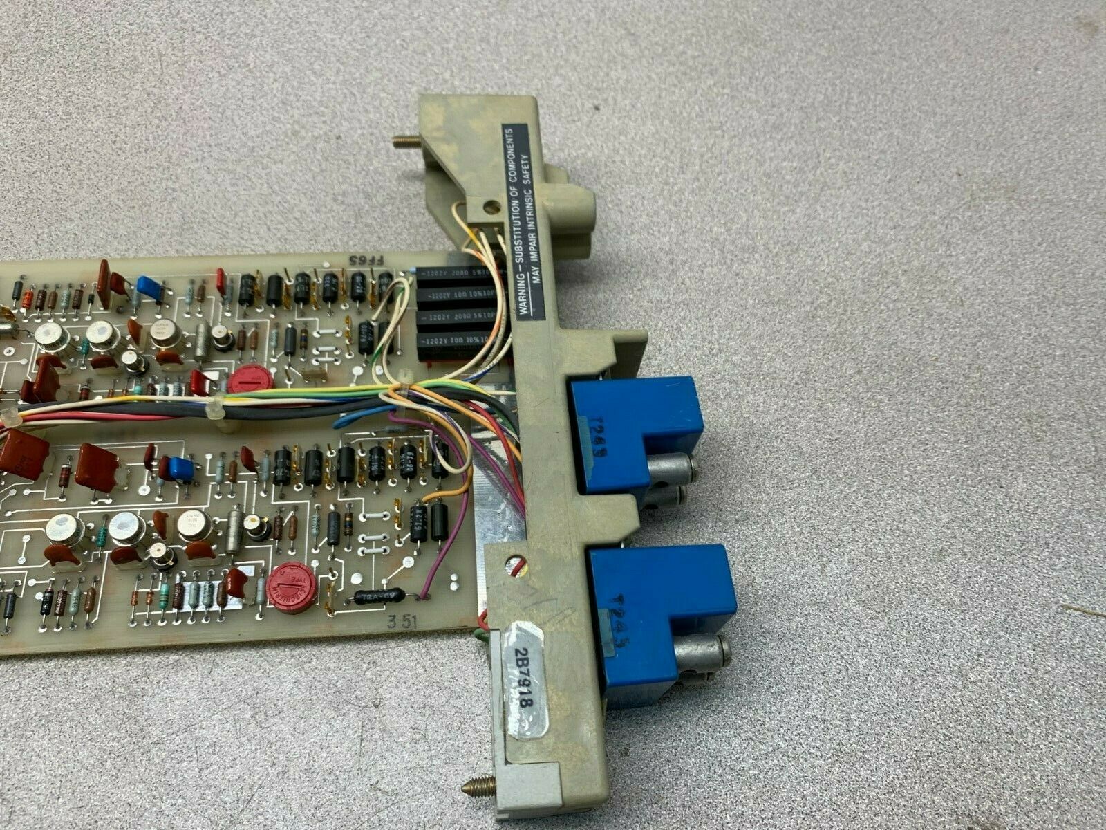 USED FOXBORO CONVERTER MODULE 2AI-T2V-FGB